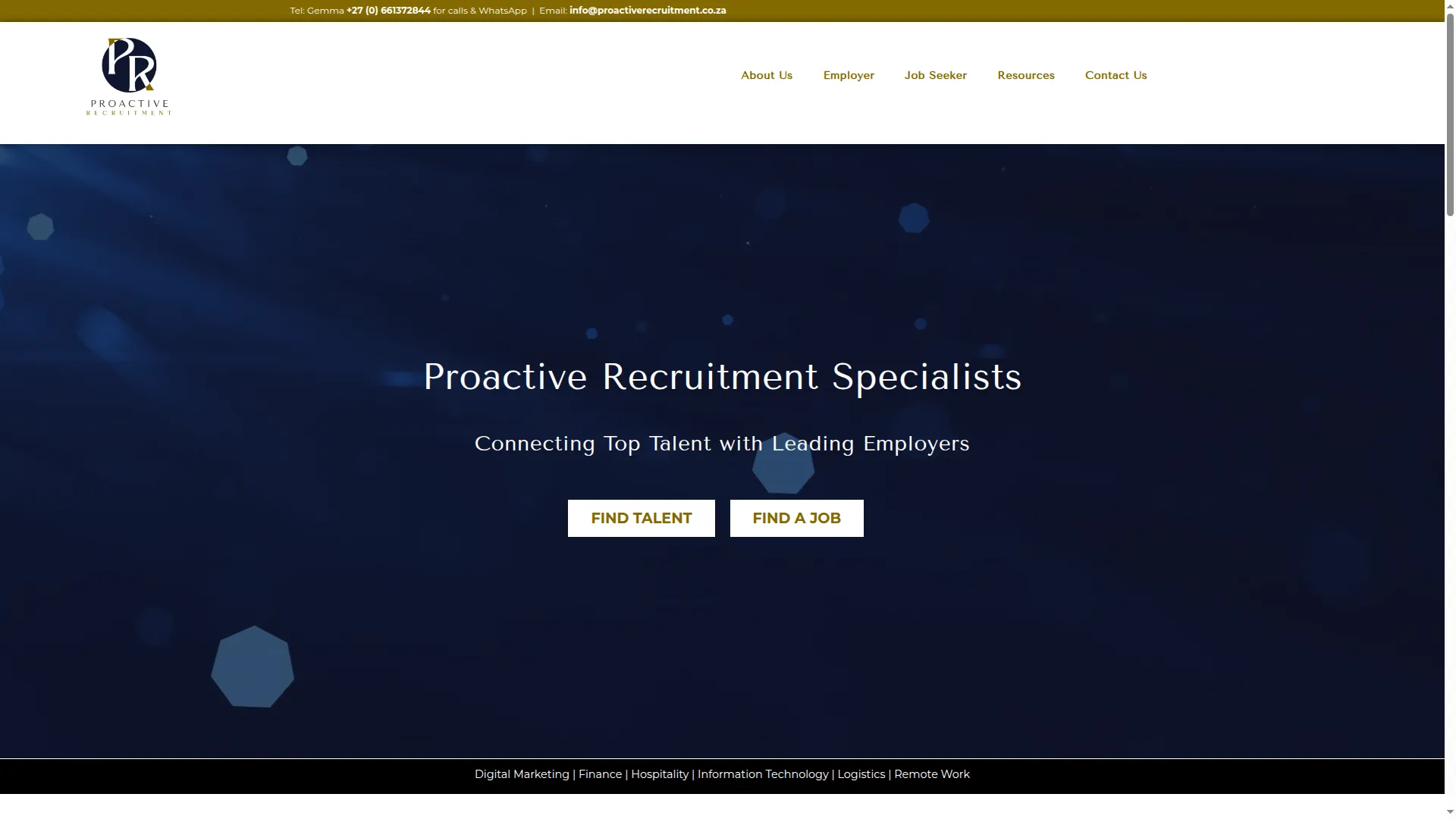 Proactiverecruitment.co.za