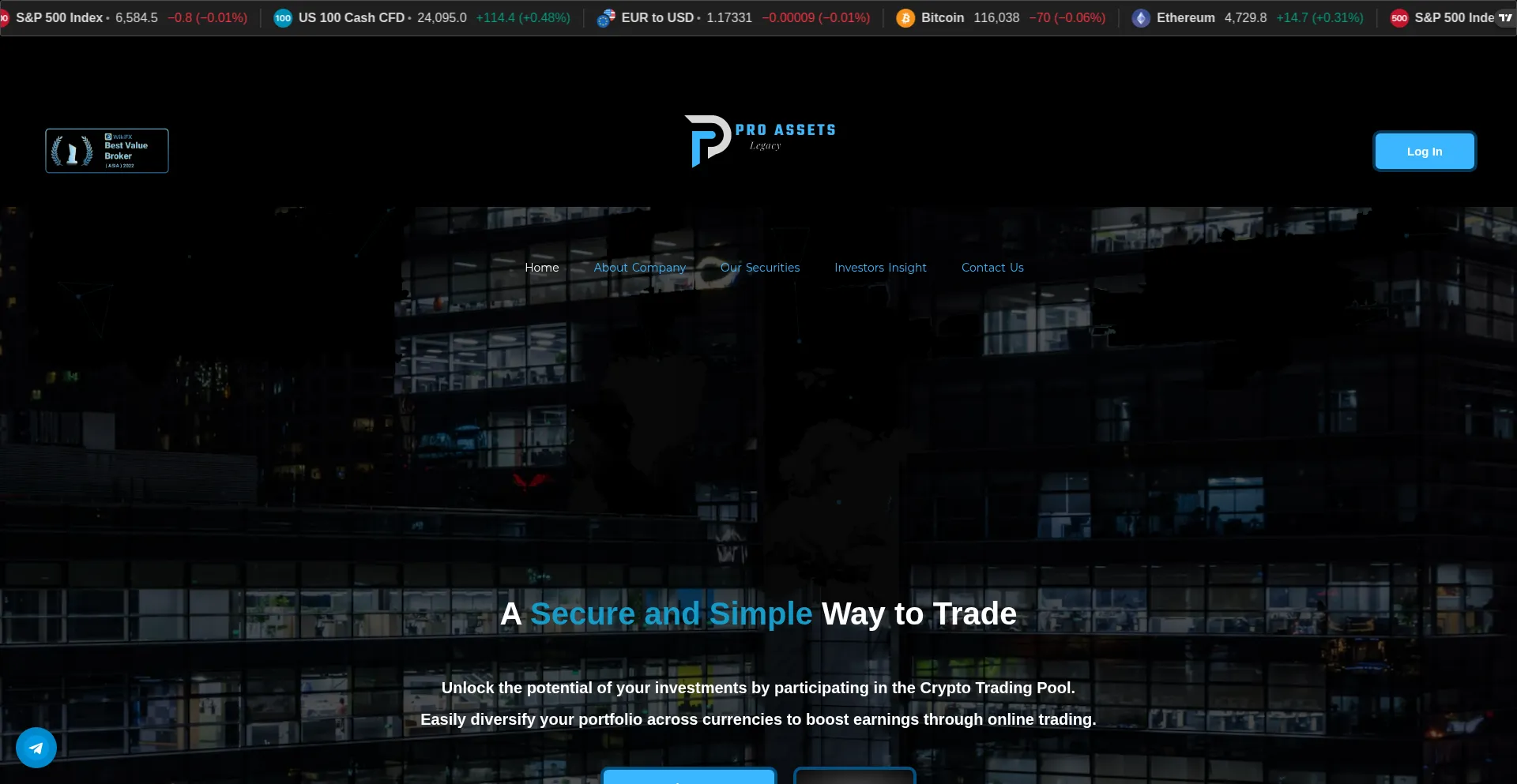 Proassetlegacy.com est-il Sûr et Fiable ?