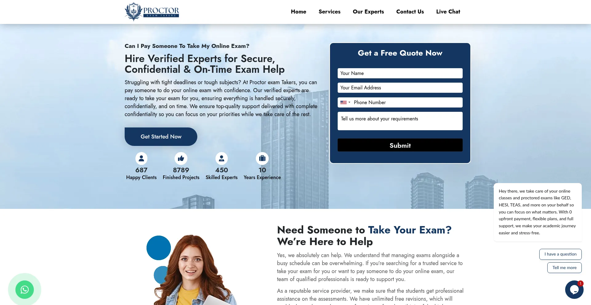 Proctorexamtakers.com