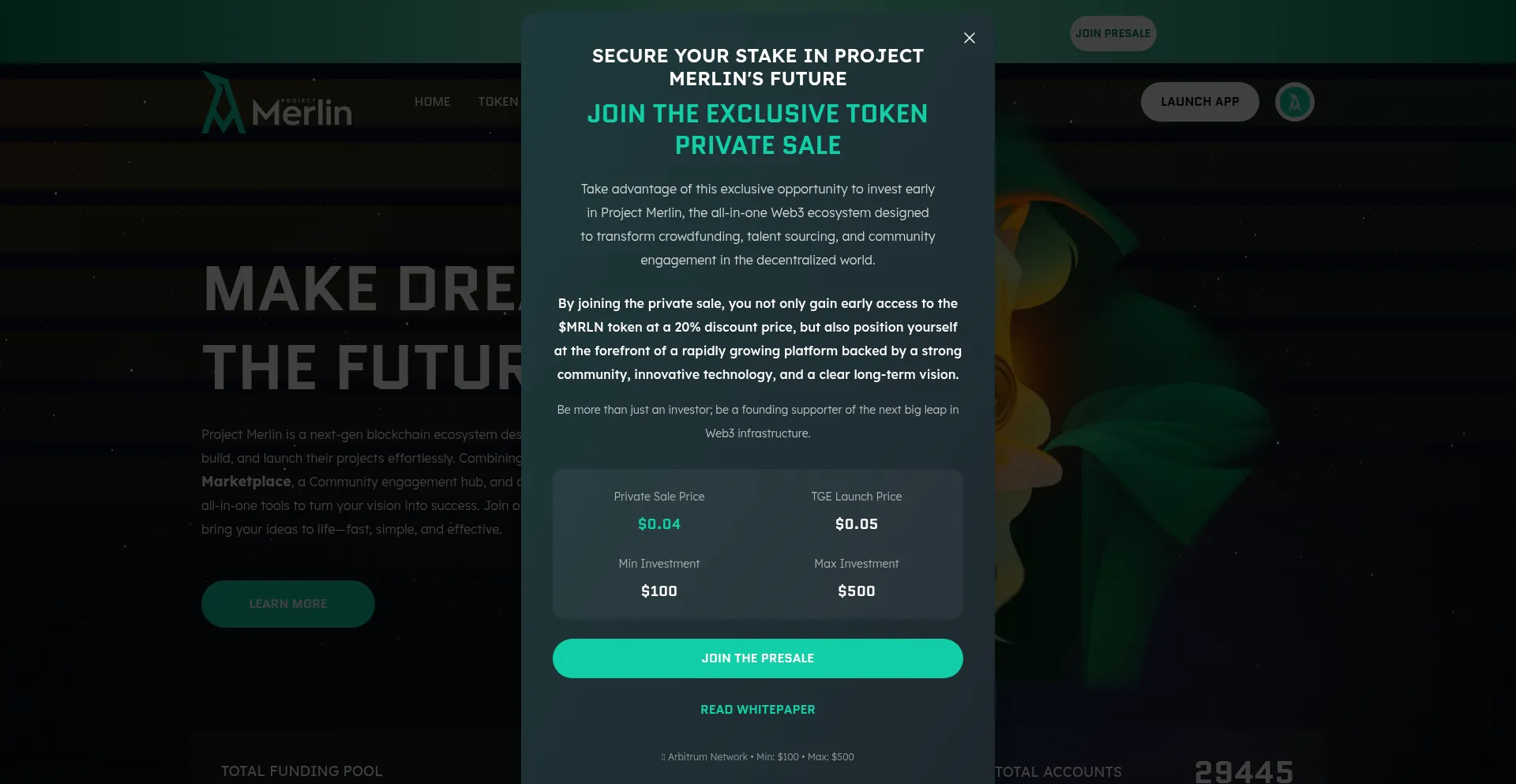 Projectmerlin.io est-il Sûr et Fiable ?