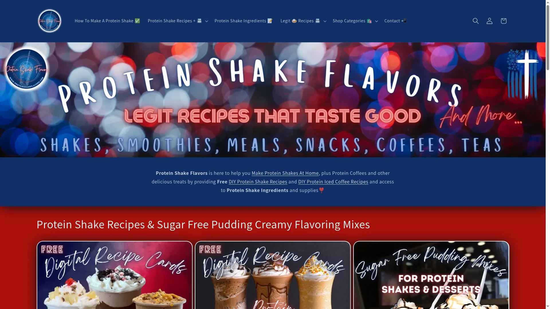 Proteinshakeflavors.com