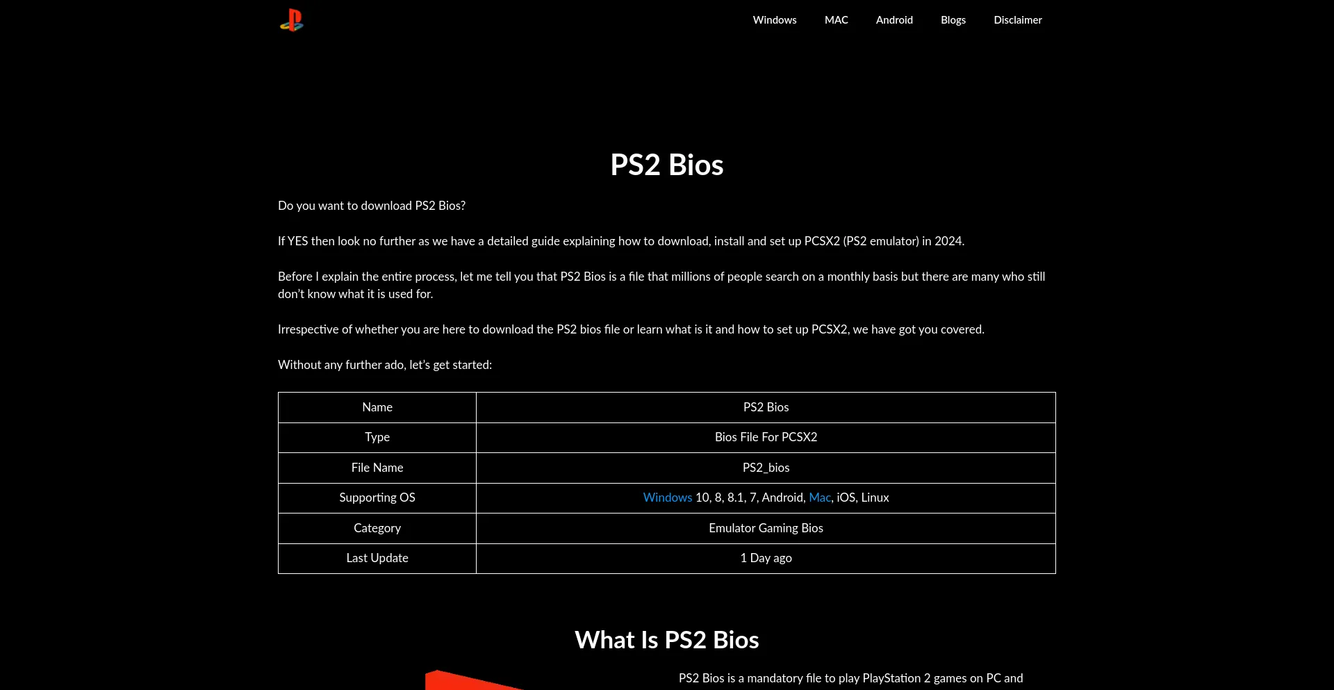 Ps2-bios.com