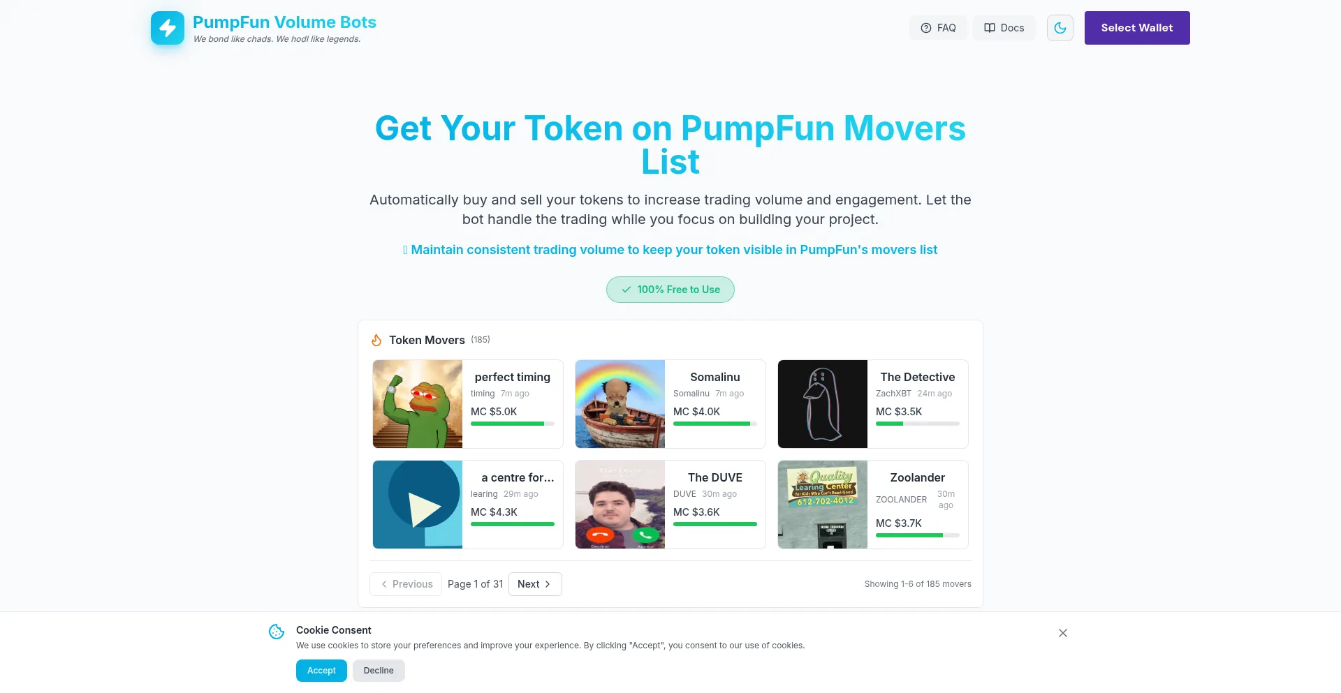 Pumpbots.hookupbadge.com