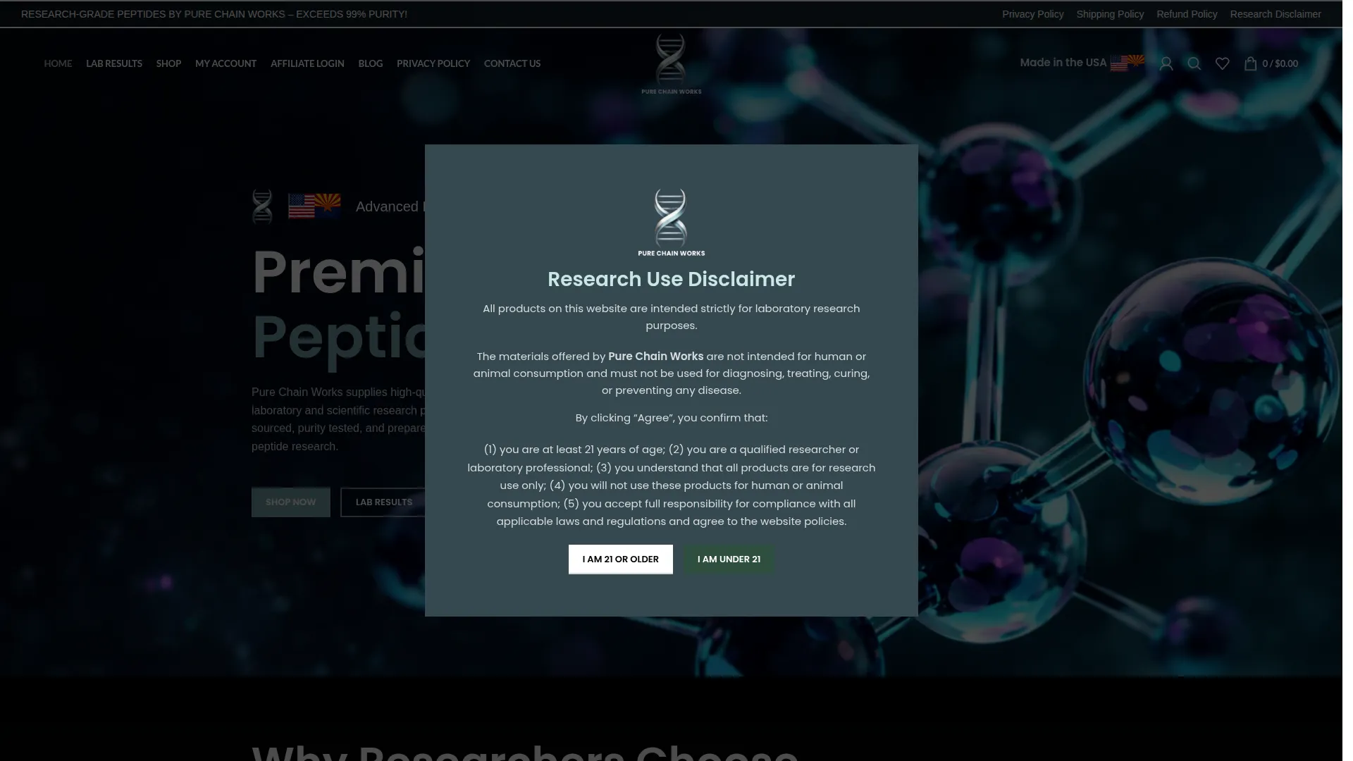 Purechainworks.com