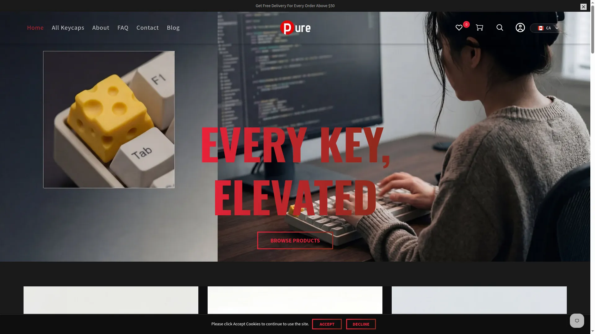 Purekeycap.com