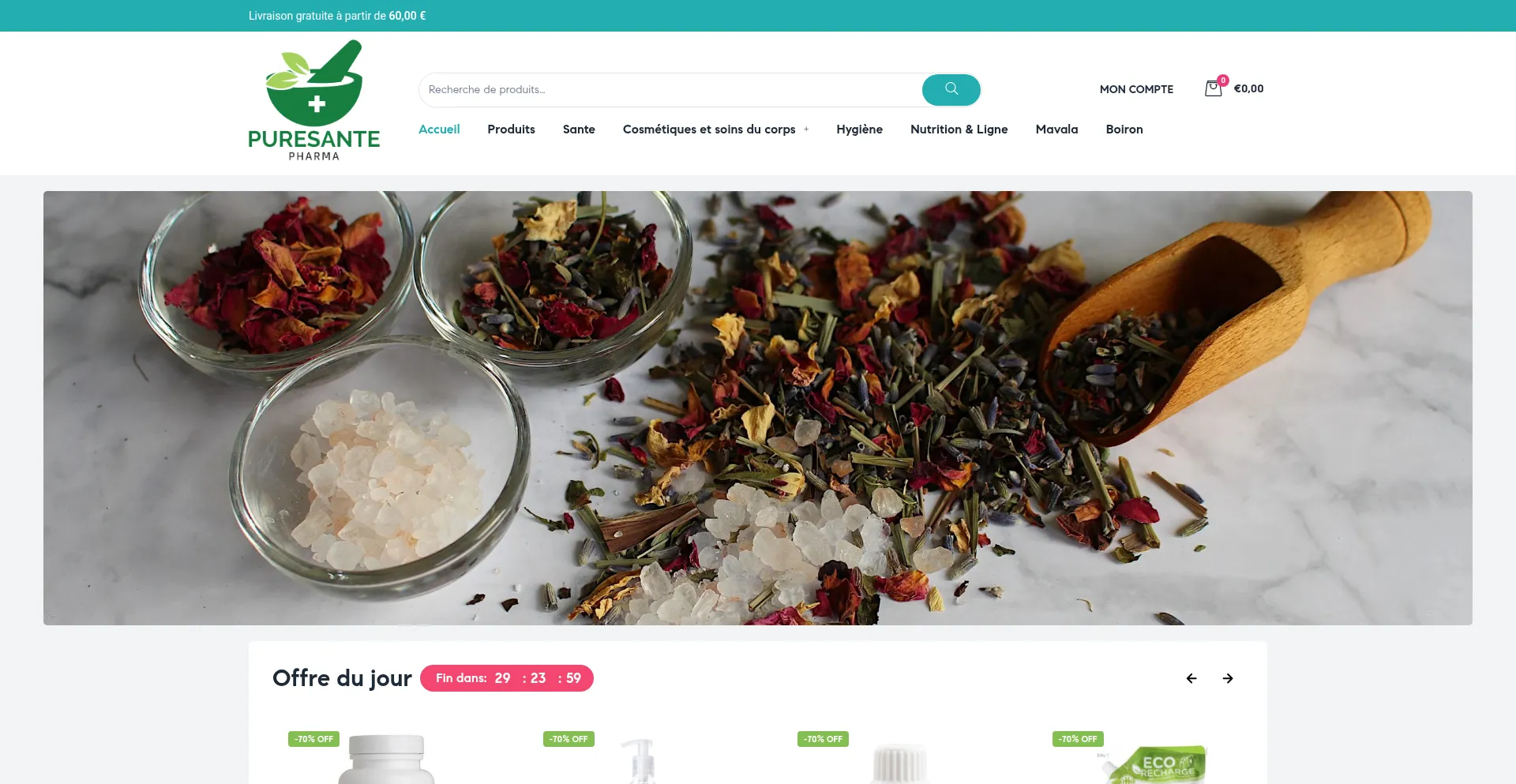 Puresantepharma.com est-il Sûr et Fiable ?
