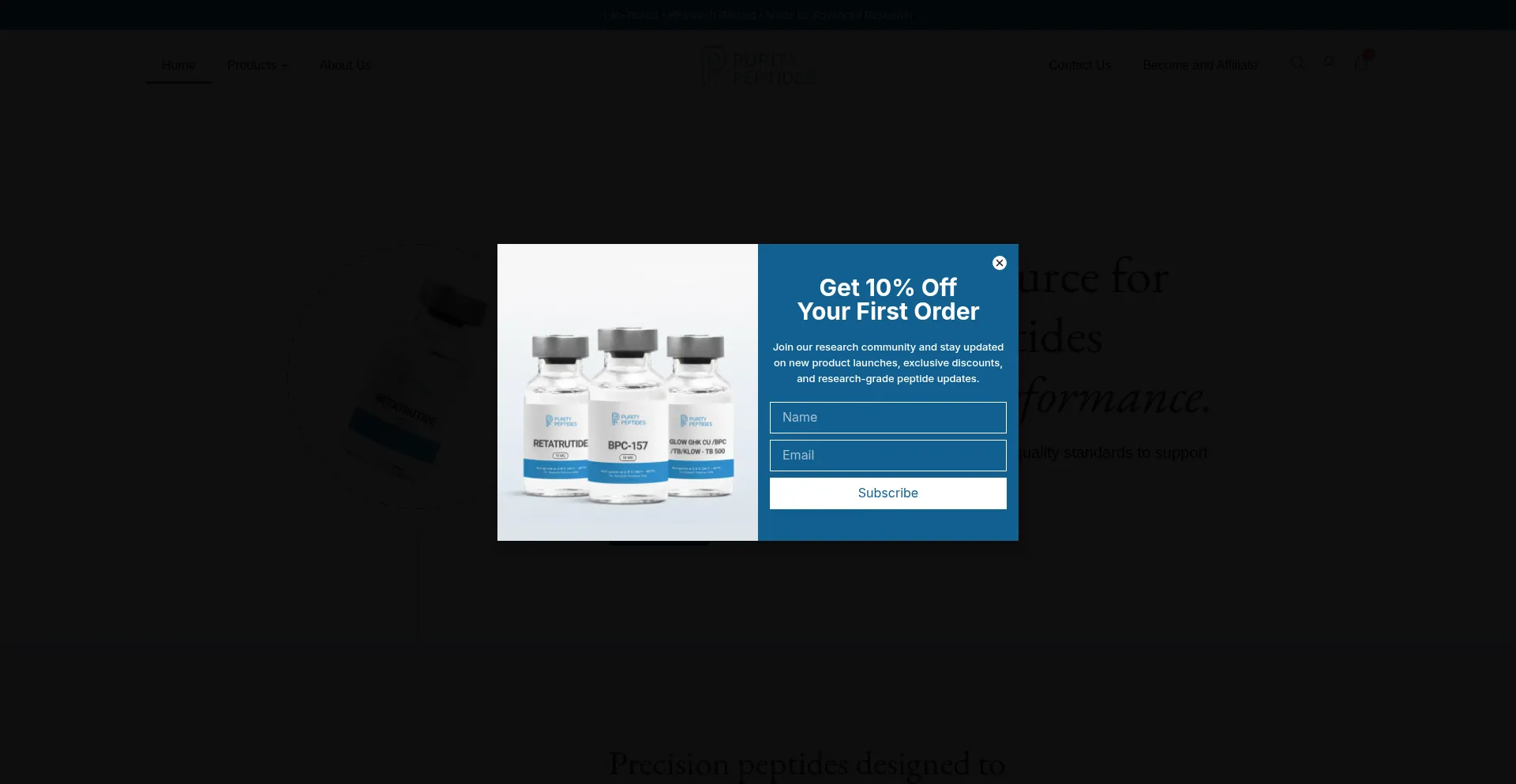 Puritypeptides.ca