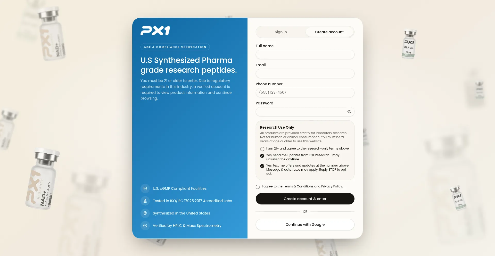 Px1research.com
