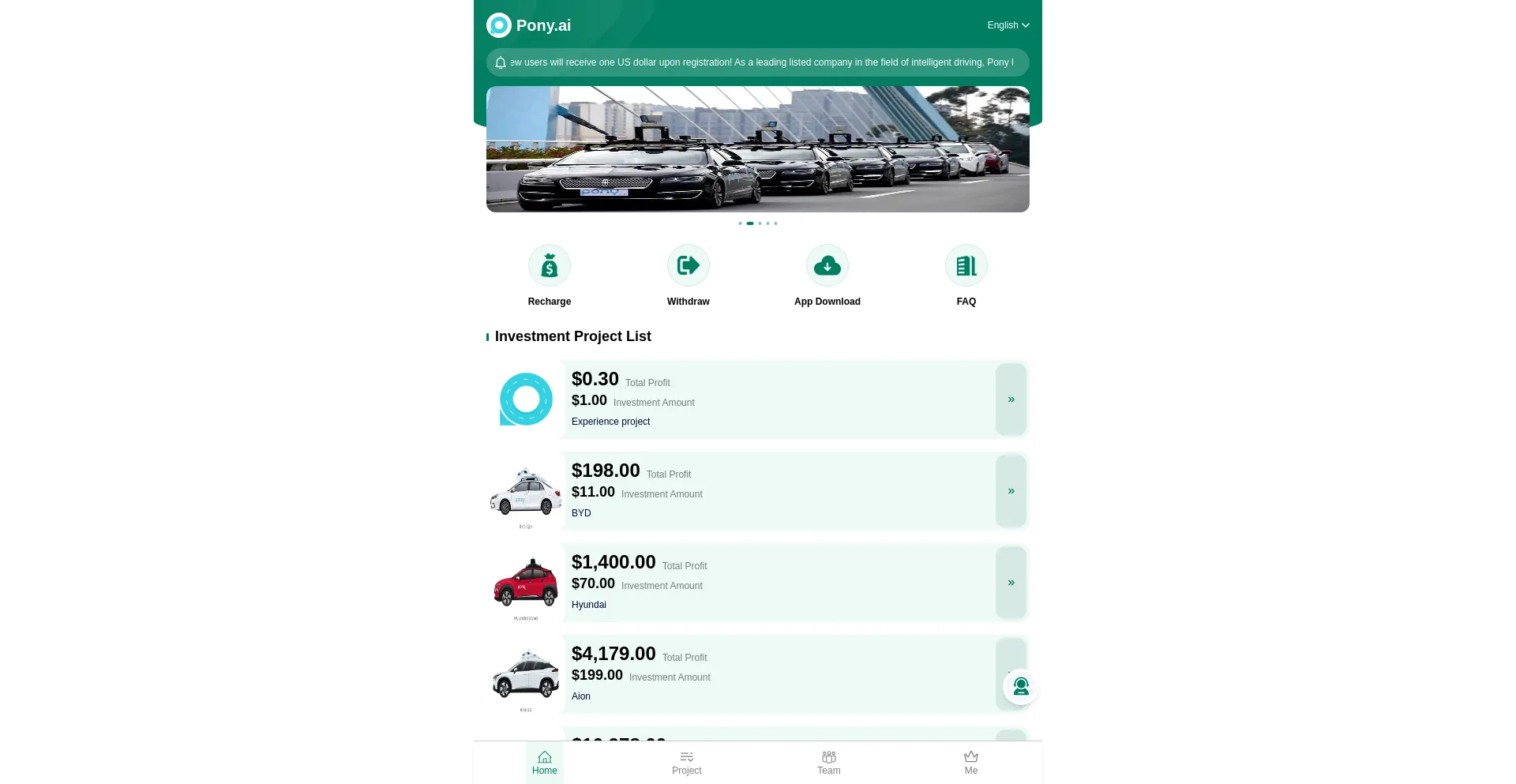 Website screenshot of Pygobal.com