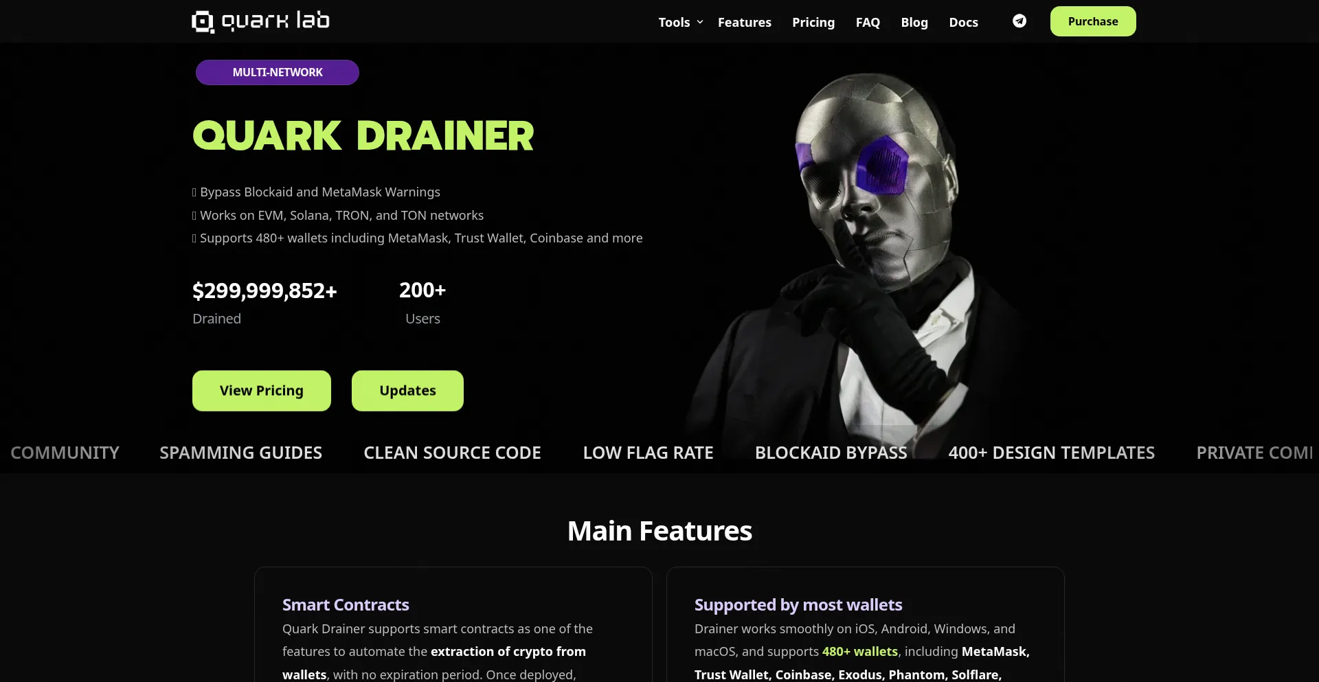 Quarklab.app Screenshot