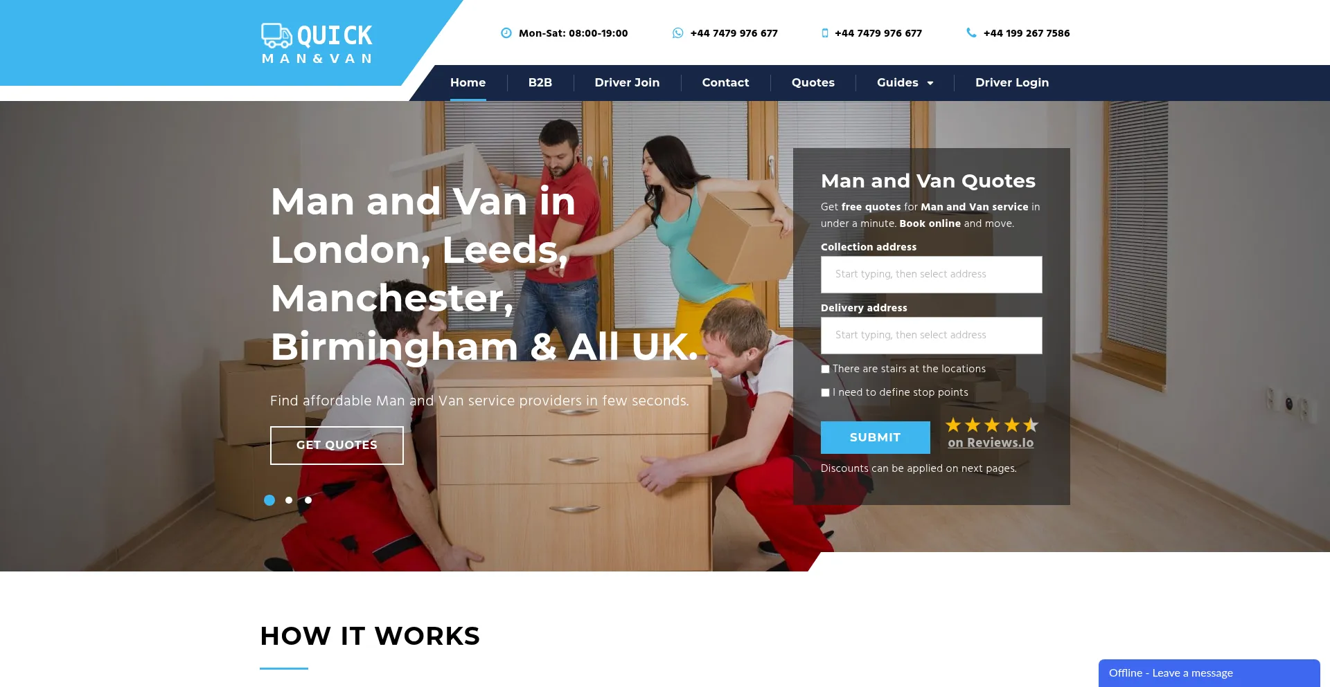 Quickmanandvan.co.uk