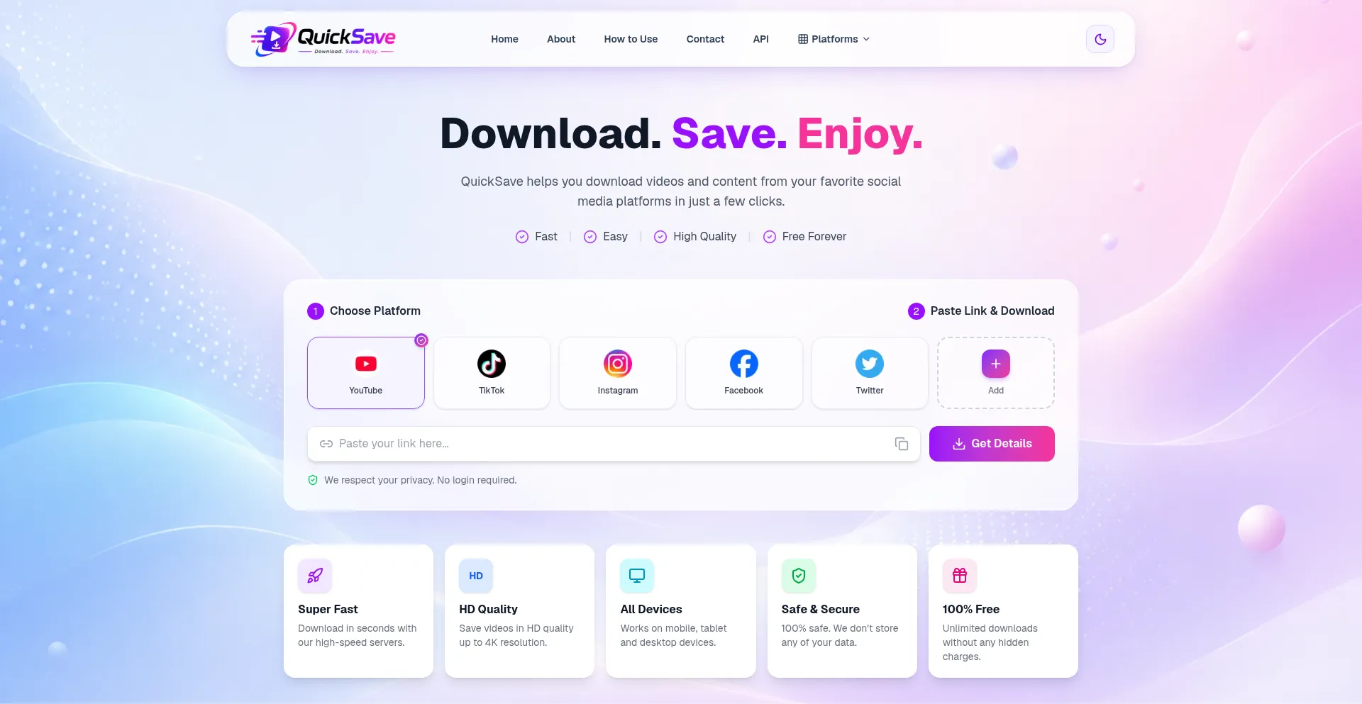 Quicksave.click