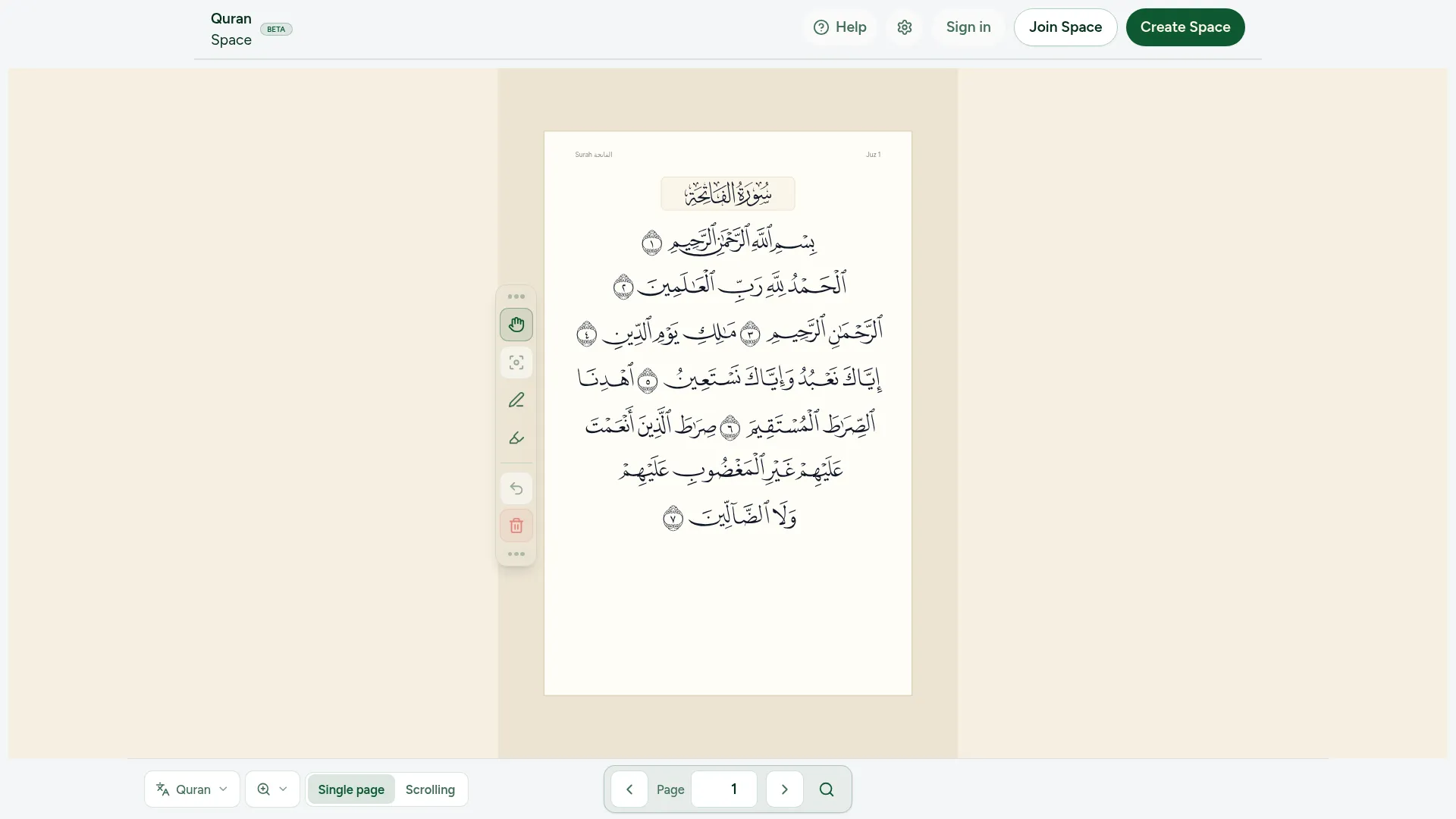 Quran.space