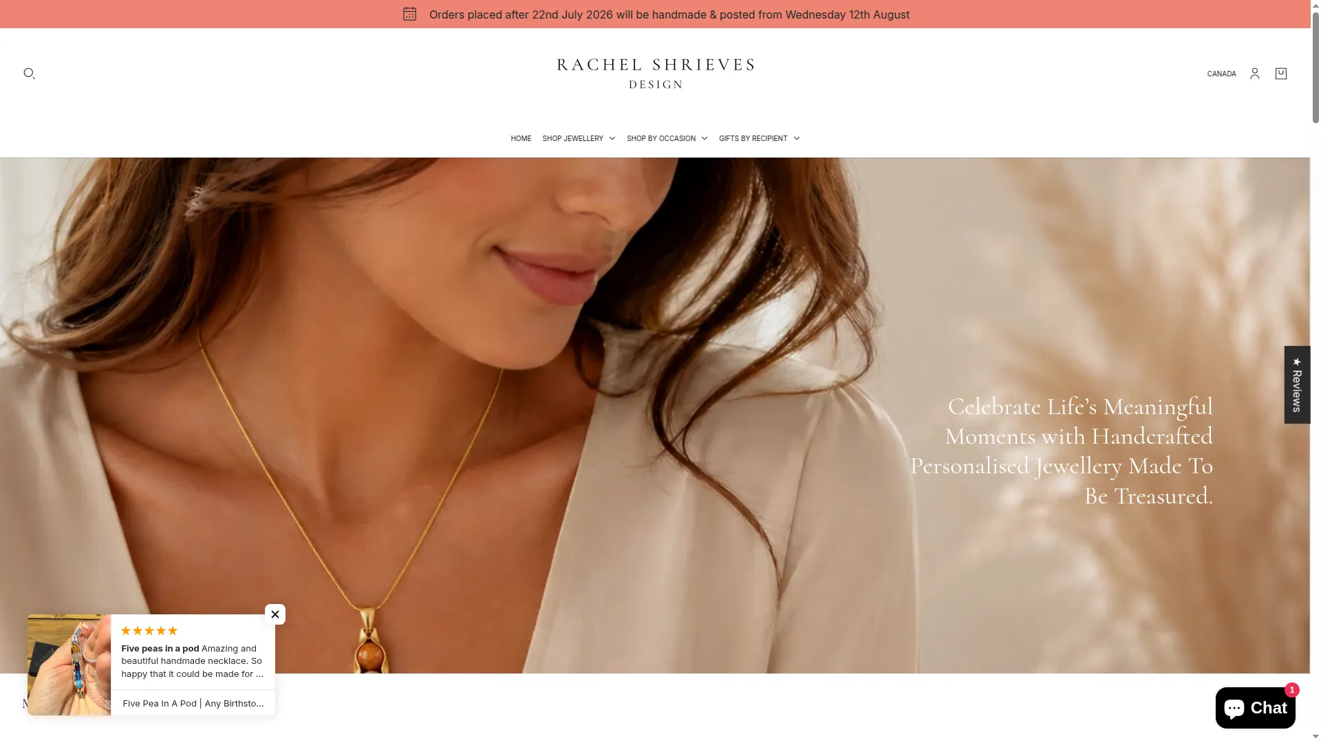 Rachelshrieves.co.uk