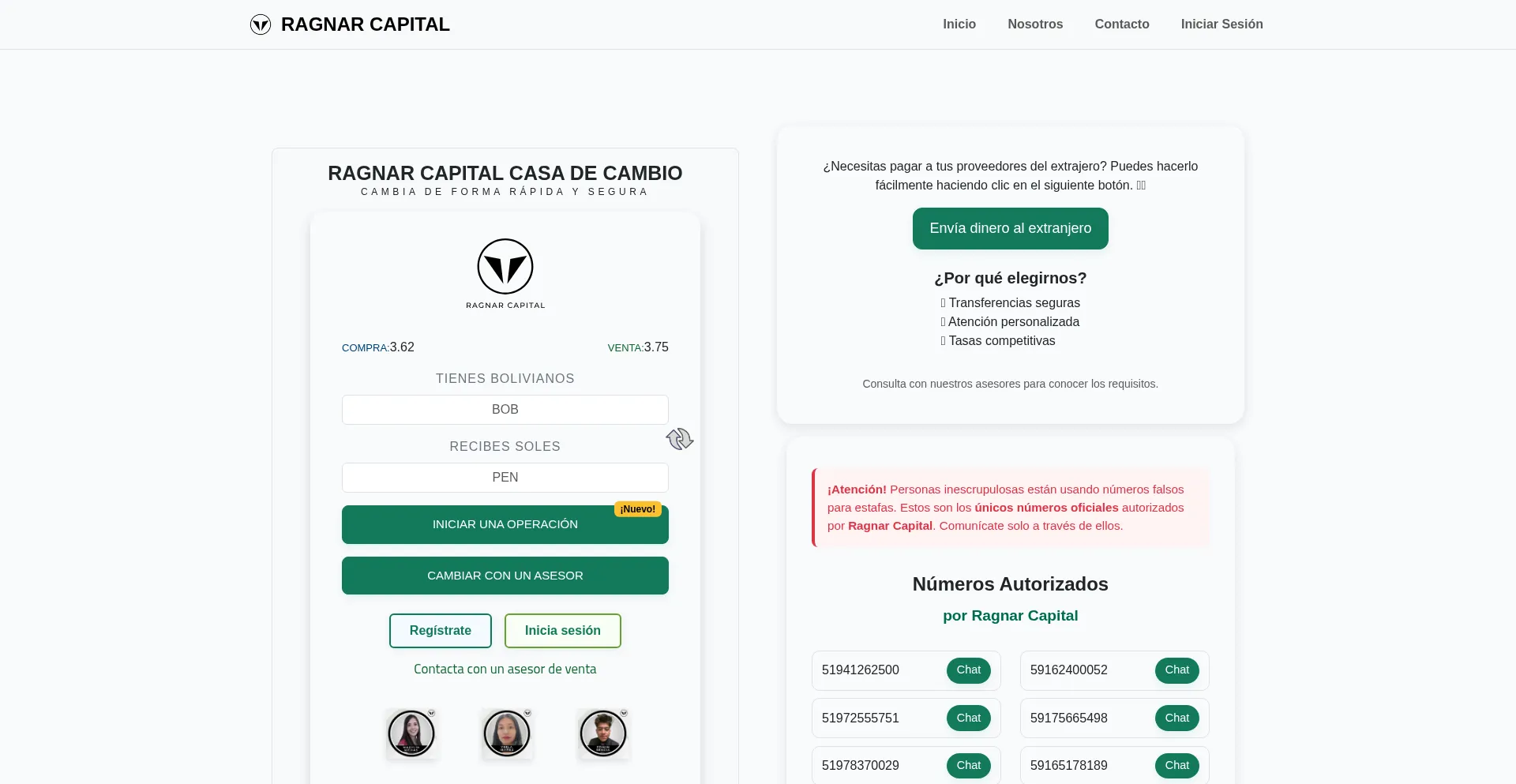 Ragnarcapital.pe est-il Sûr et Fiable ?