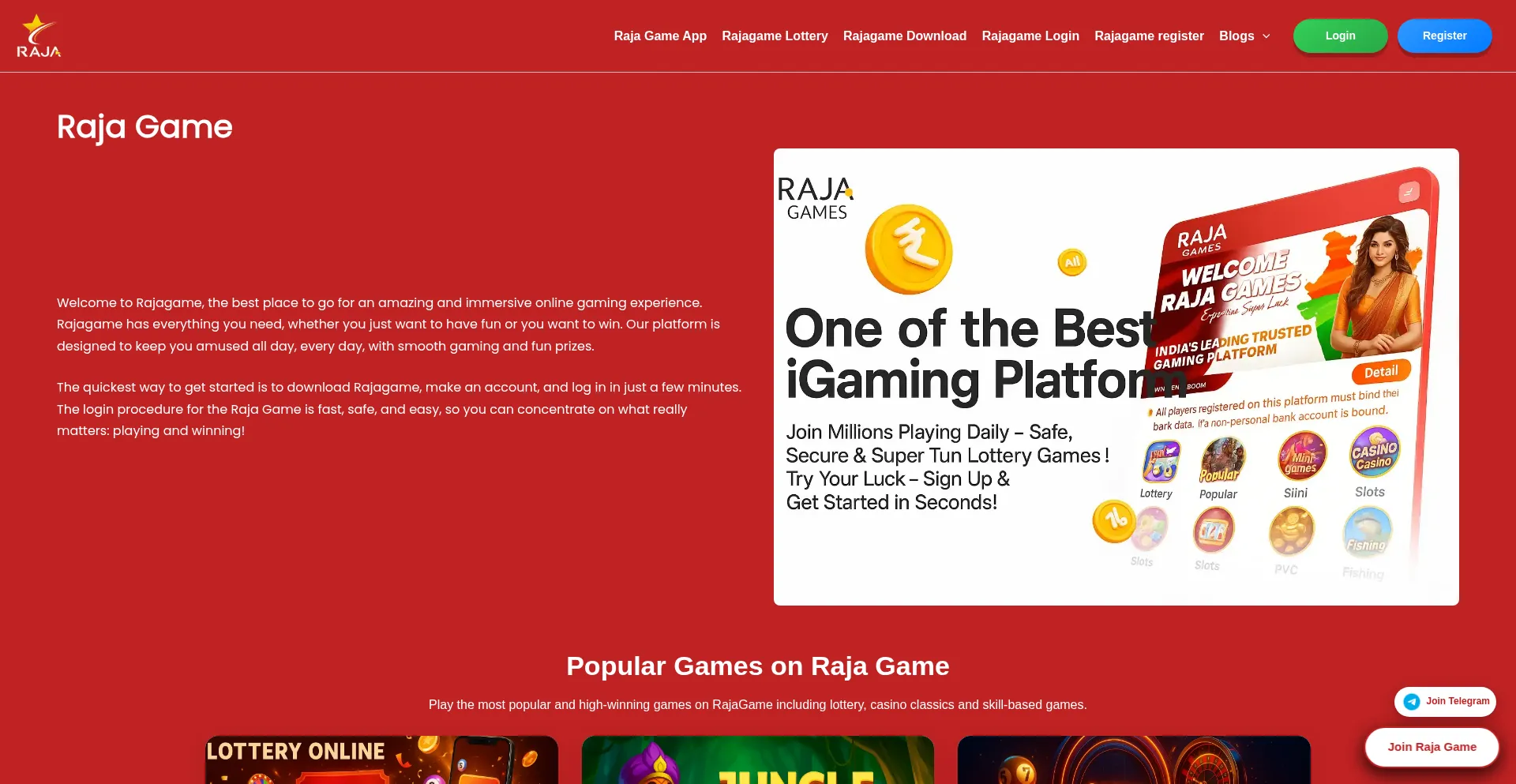 Rajagame.me