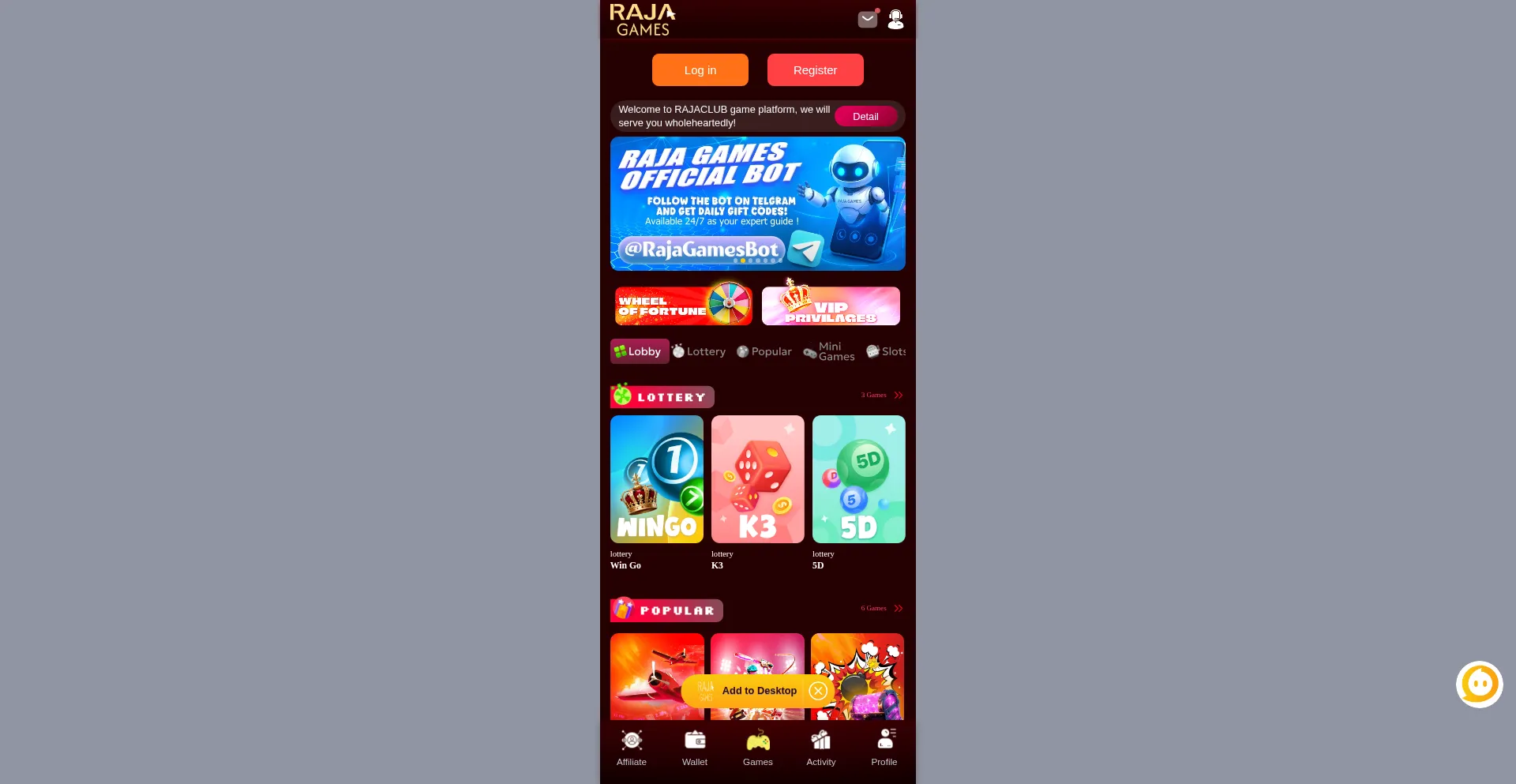 Rajagamevip.site