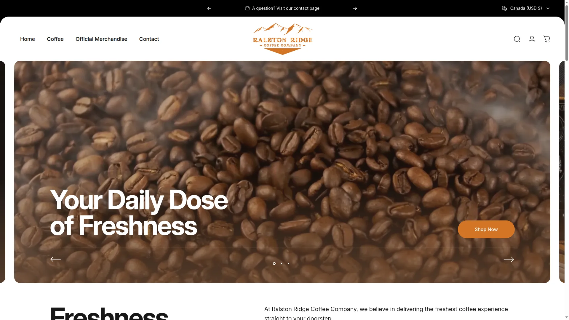 Ralstonridgecoffee.com