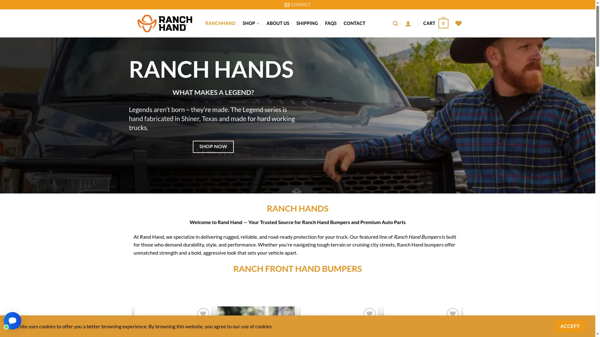 Ranchhandbumpers.us