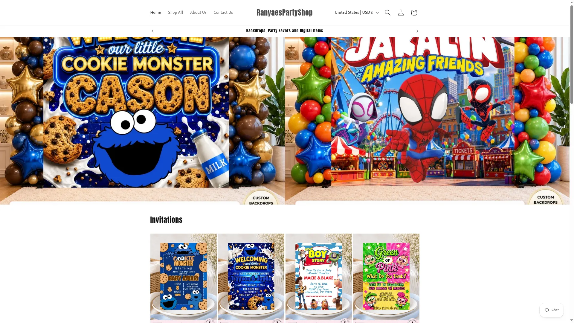 Ranyaespartyshop.com