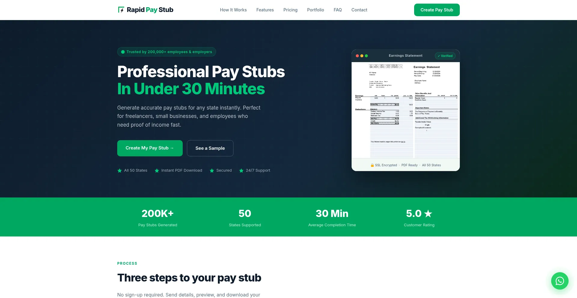Rapidpaystub.com