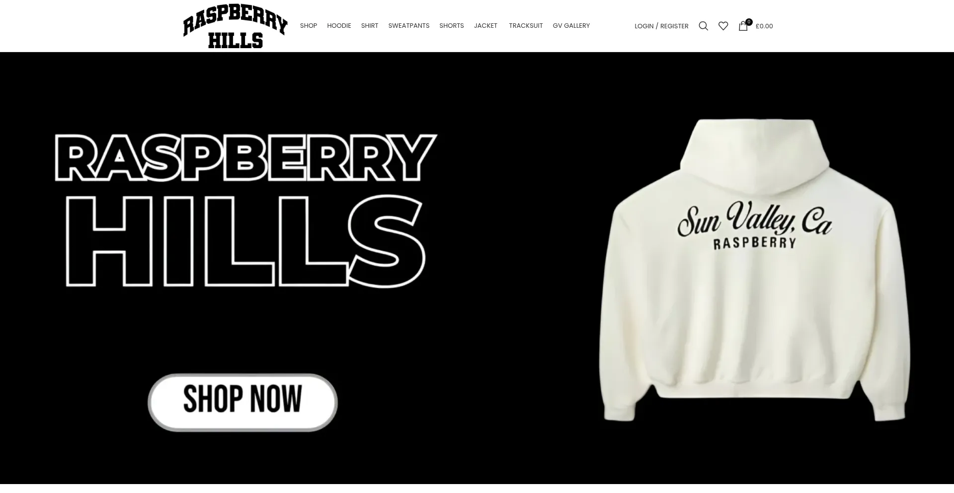 Website screenshot of Raspberryhill.com.co
