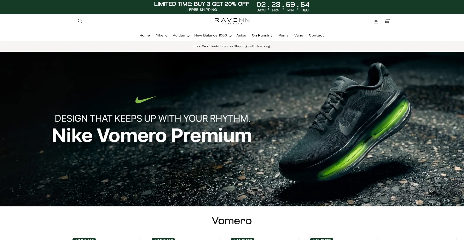 Ravennfootwear.com