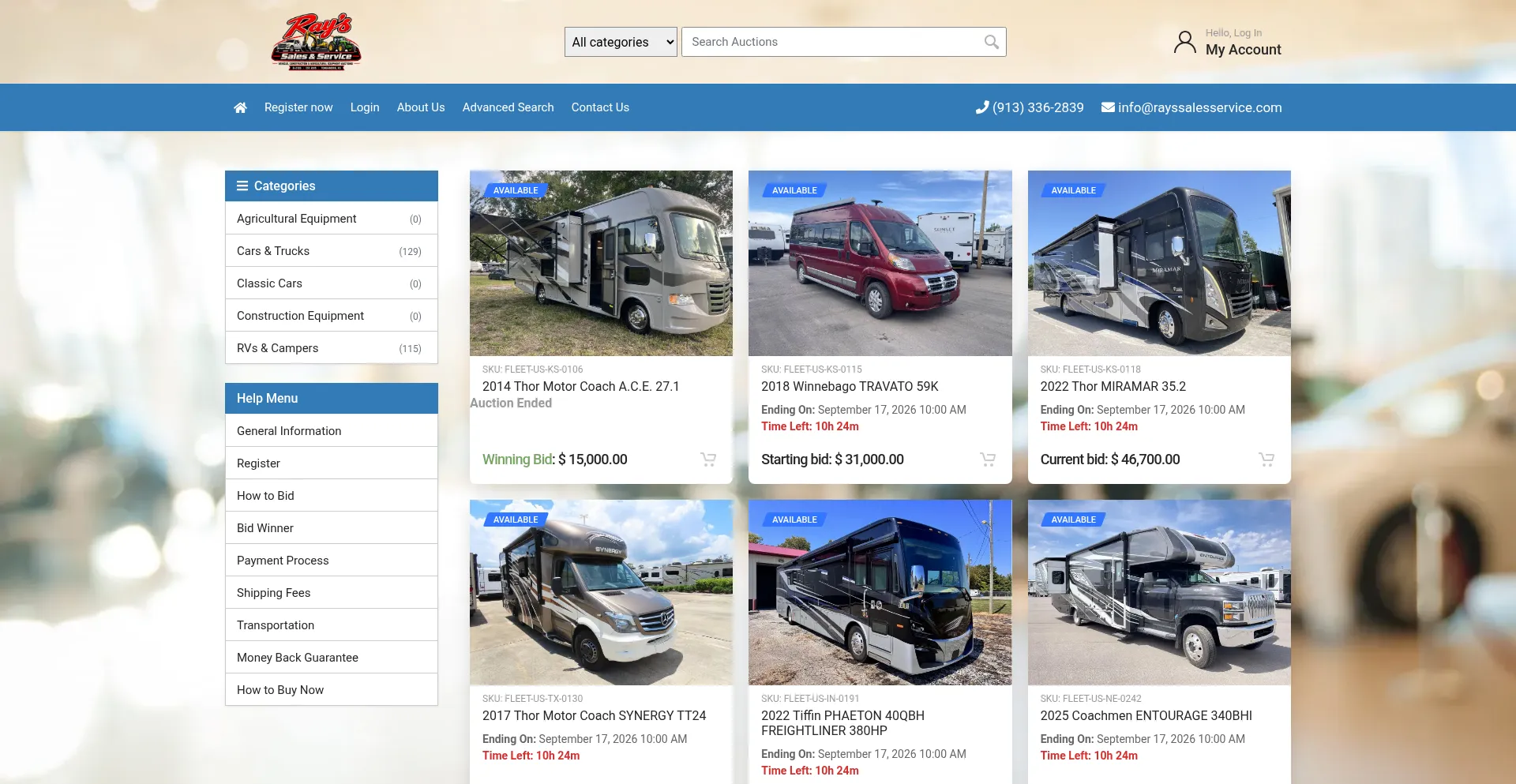 Rayssalesservice.com