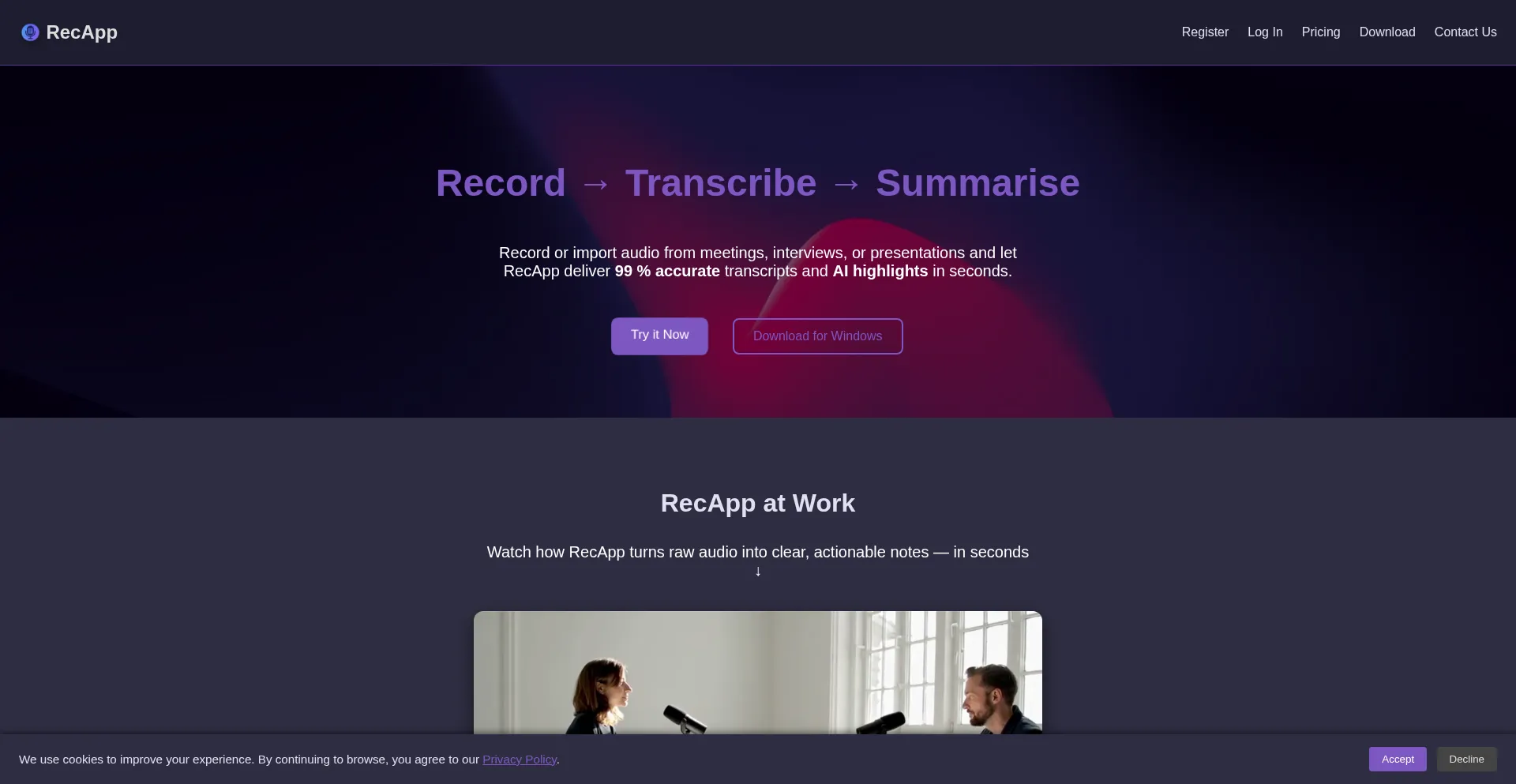 Recapp.work