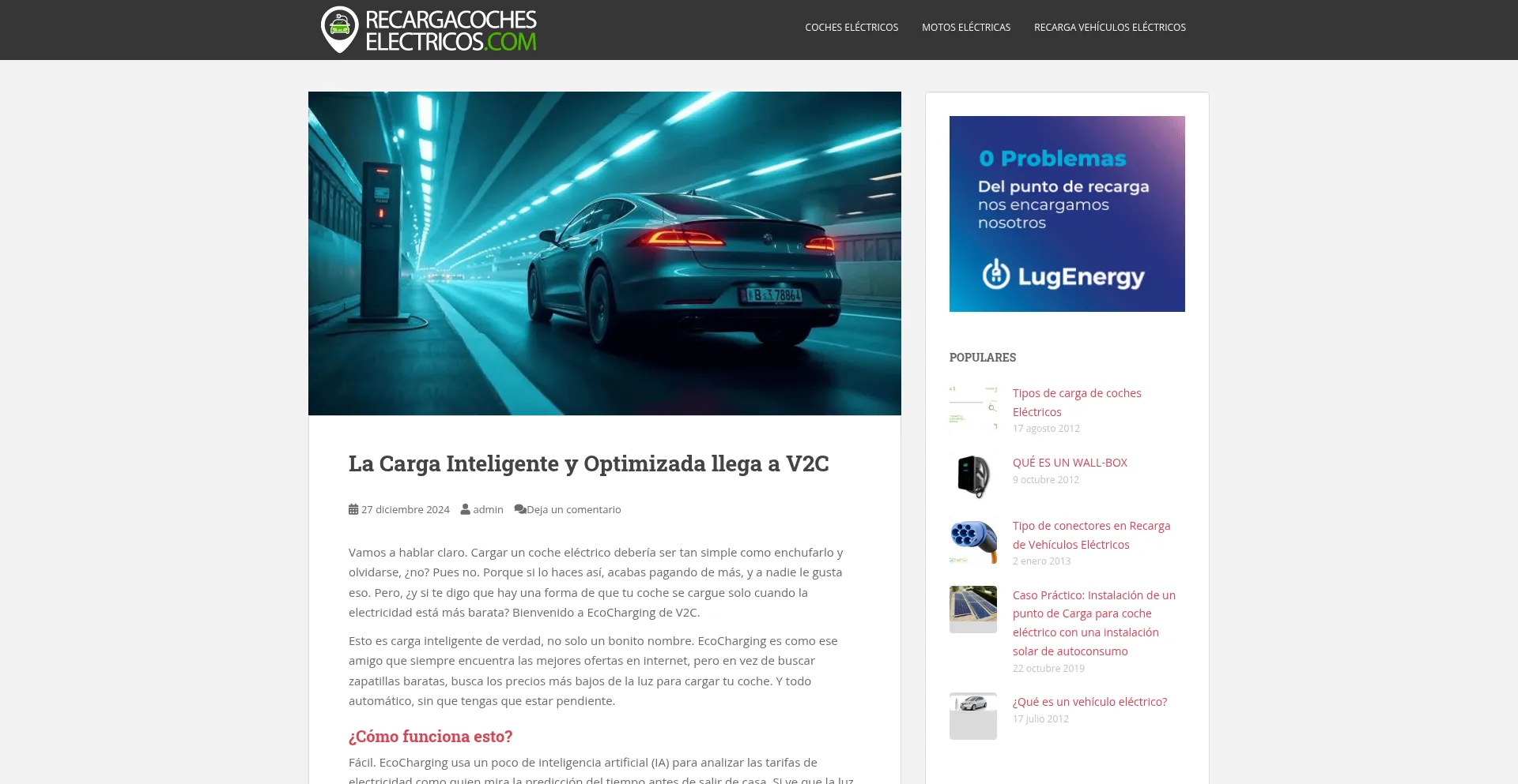 Recargacocheselectricos.com