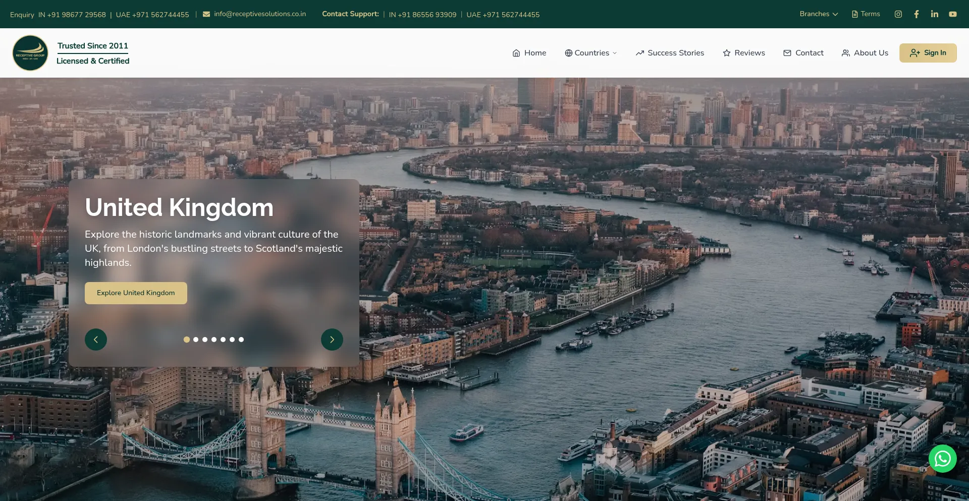 Receptiveimmigration.com