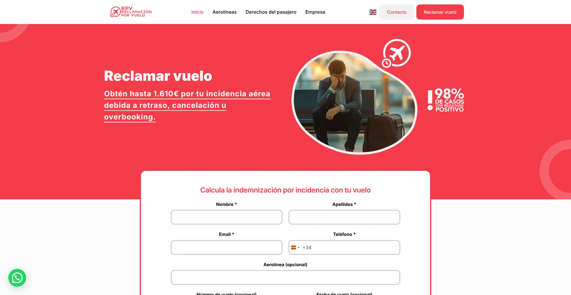 Reclamacionporvuelo.com est-il Sûr et Fiable ?