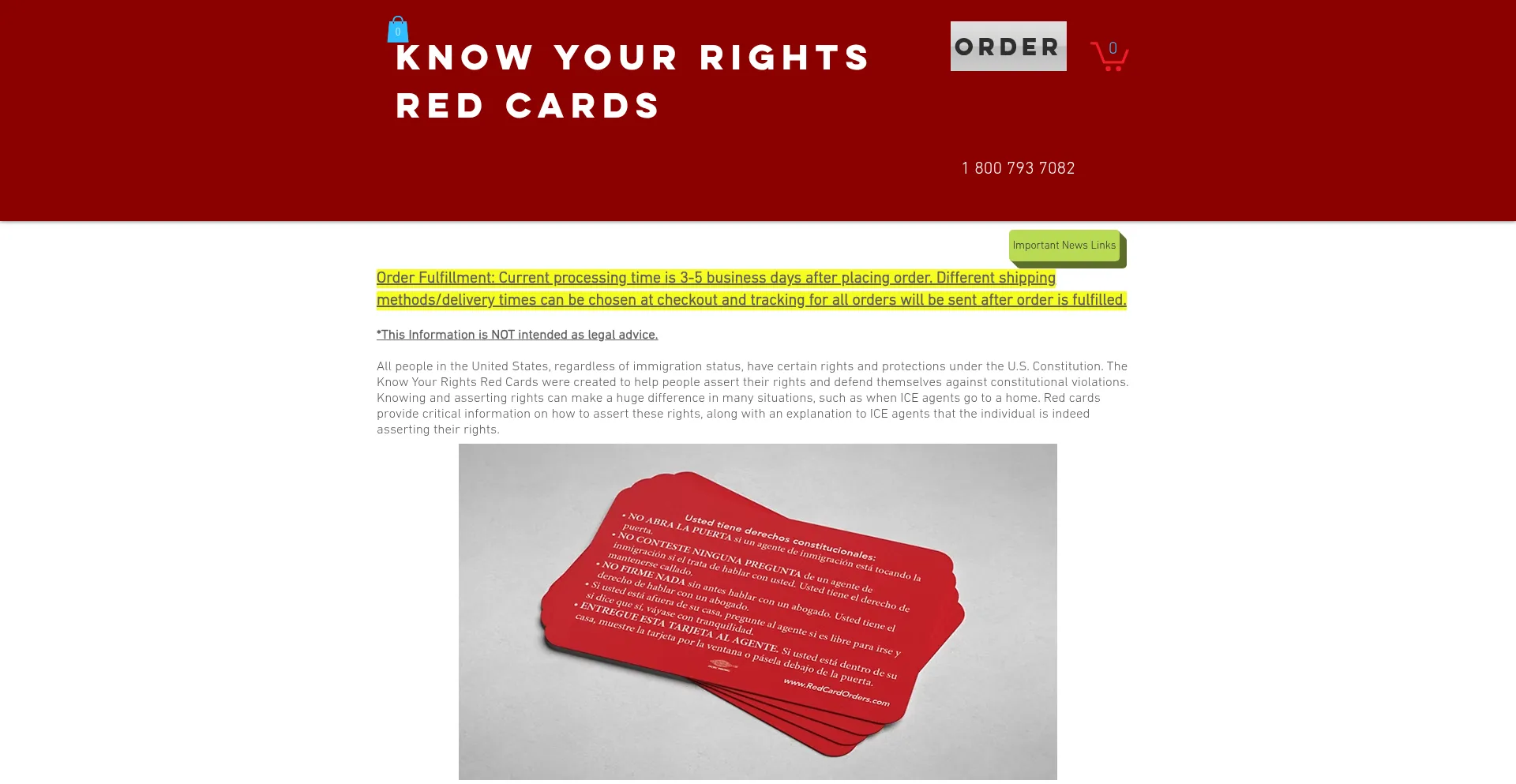 Redcardorders.com