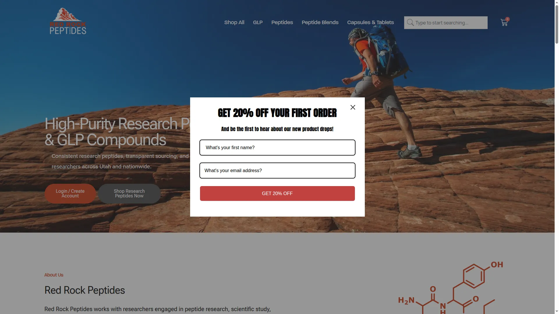 Redrockpeptides.com