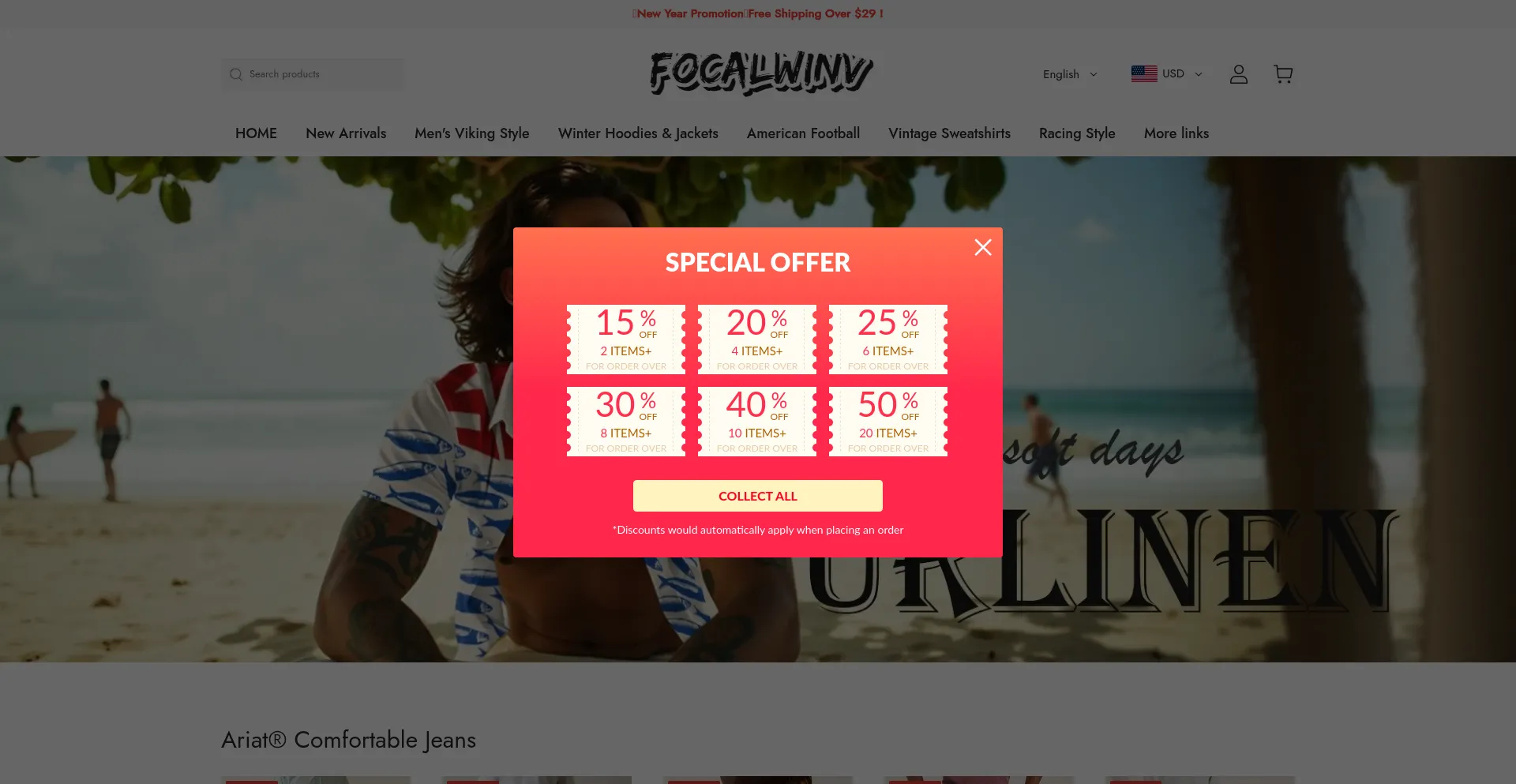 Website screenshot of Rekarow.com