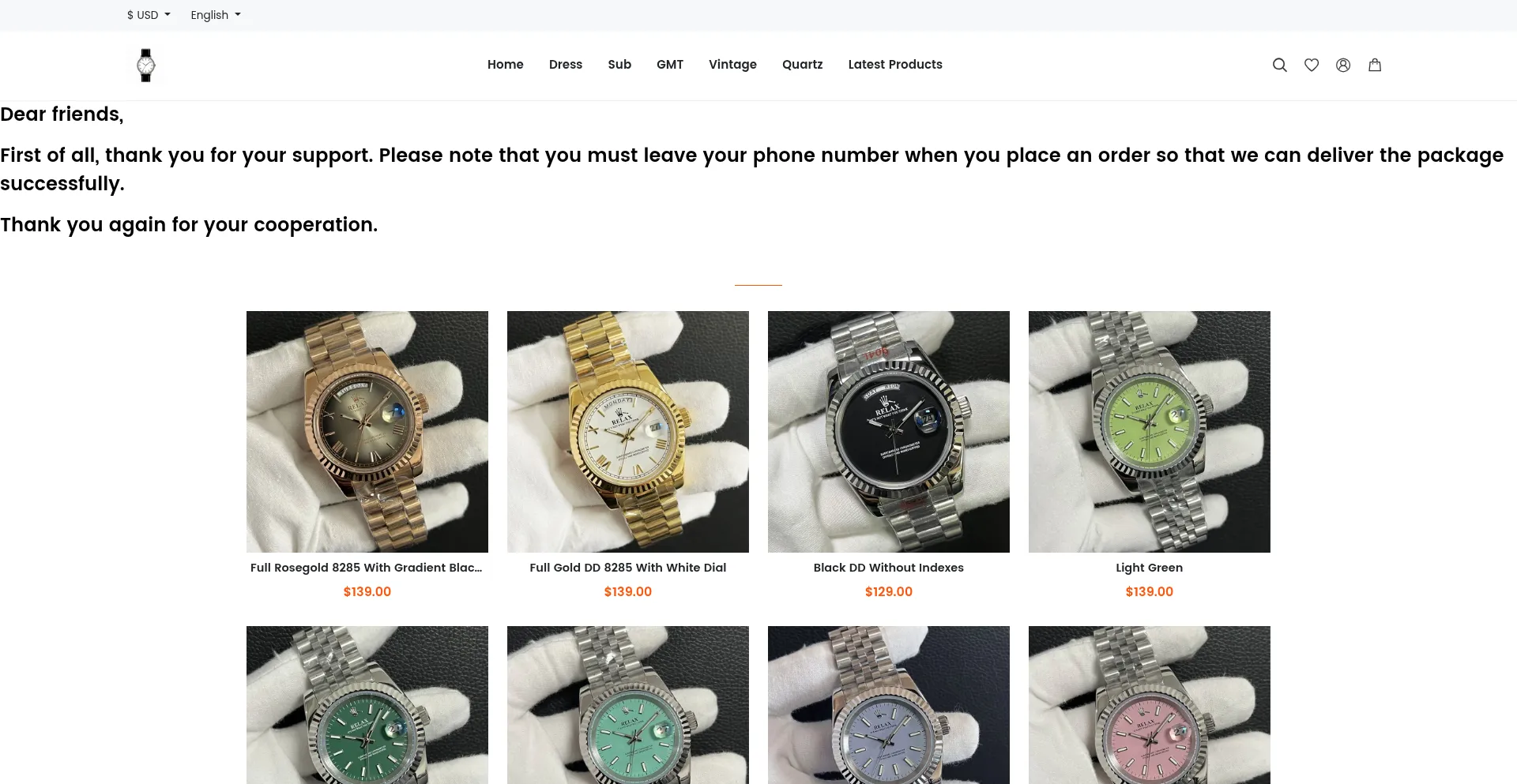 Relaxwatchesvip.com
