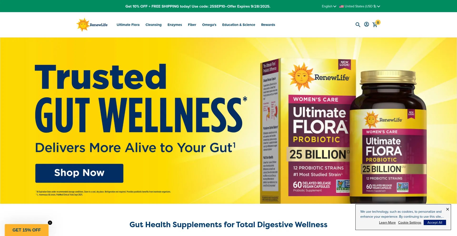 Renewlife.com Screenshot