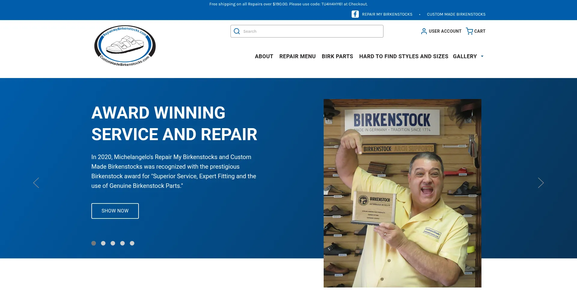 Repairmybirkenstocks.com est-il Sûr et Fiable ?