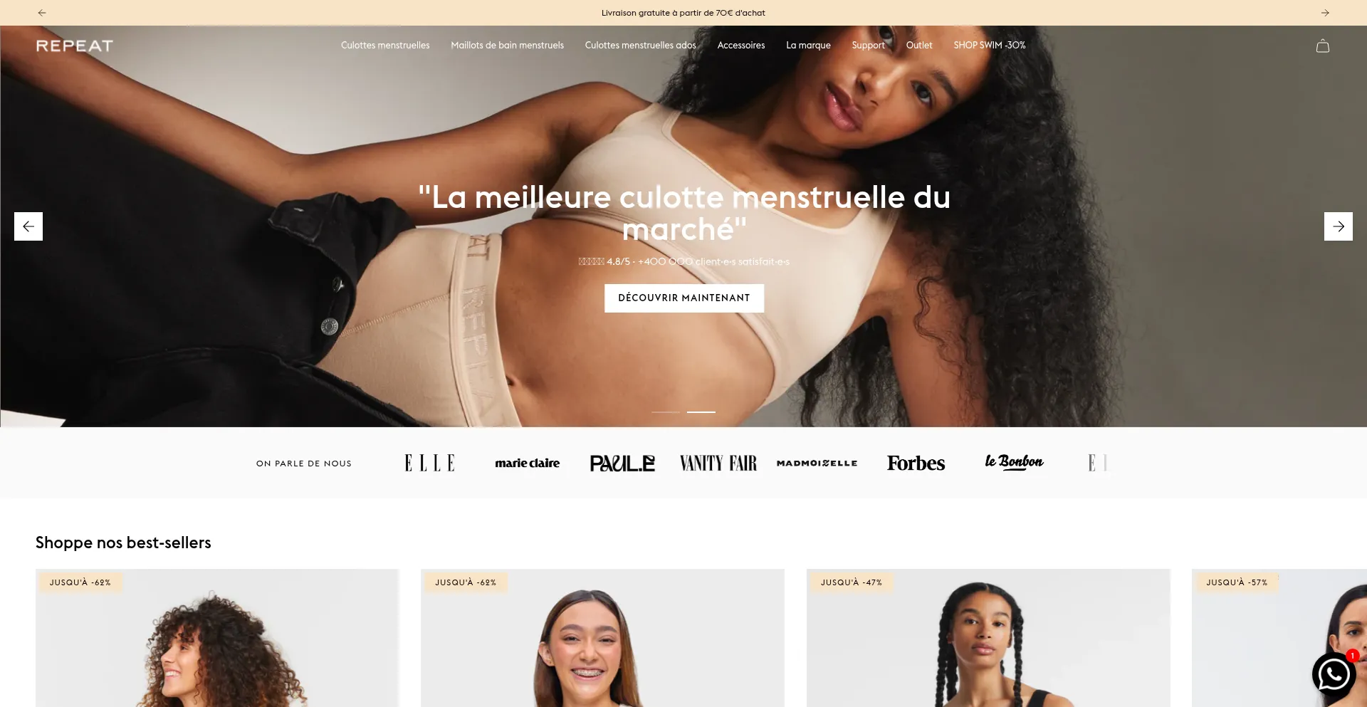 Repeat-undies.fr est-il Sûr et Fiable ?