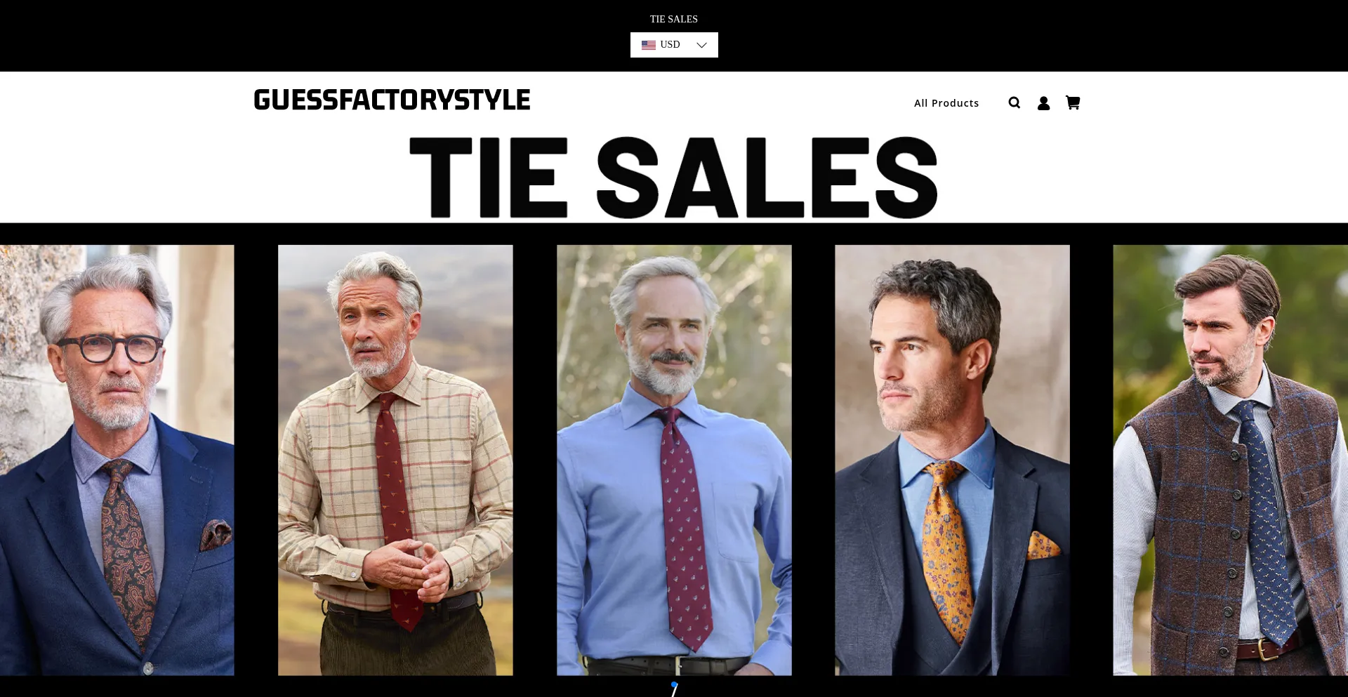 Website screenshot of Representware.top