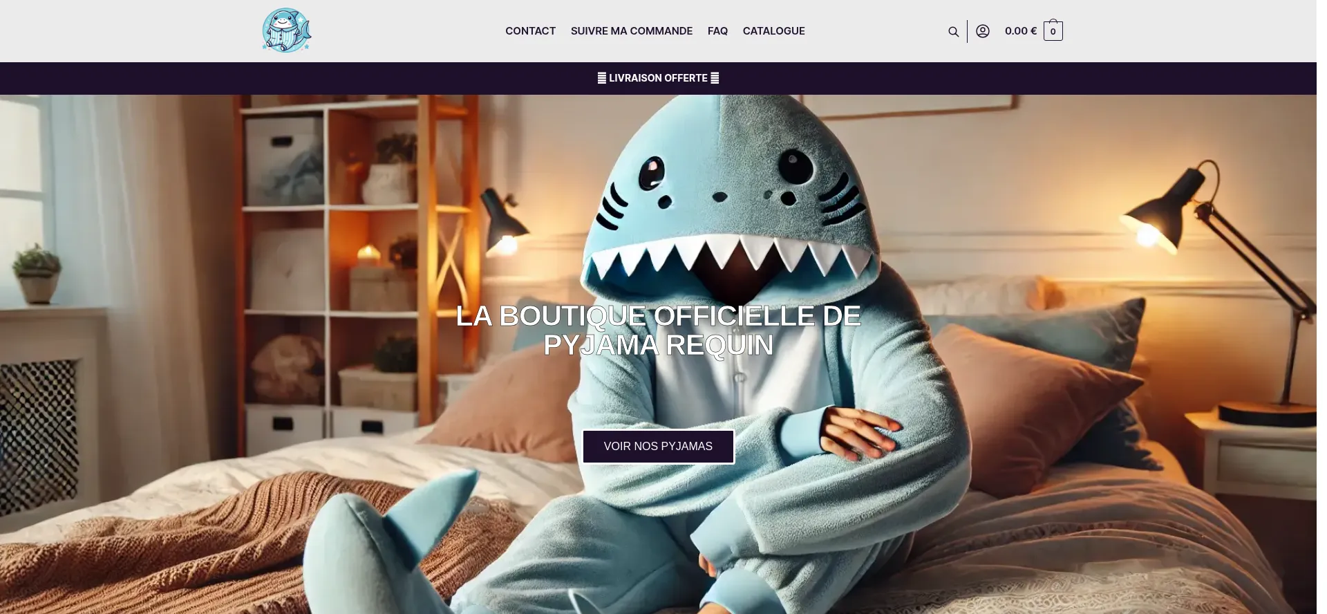 Requin-pyjama.fr