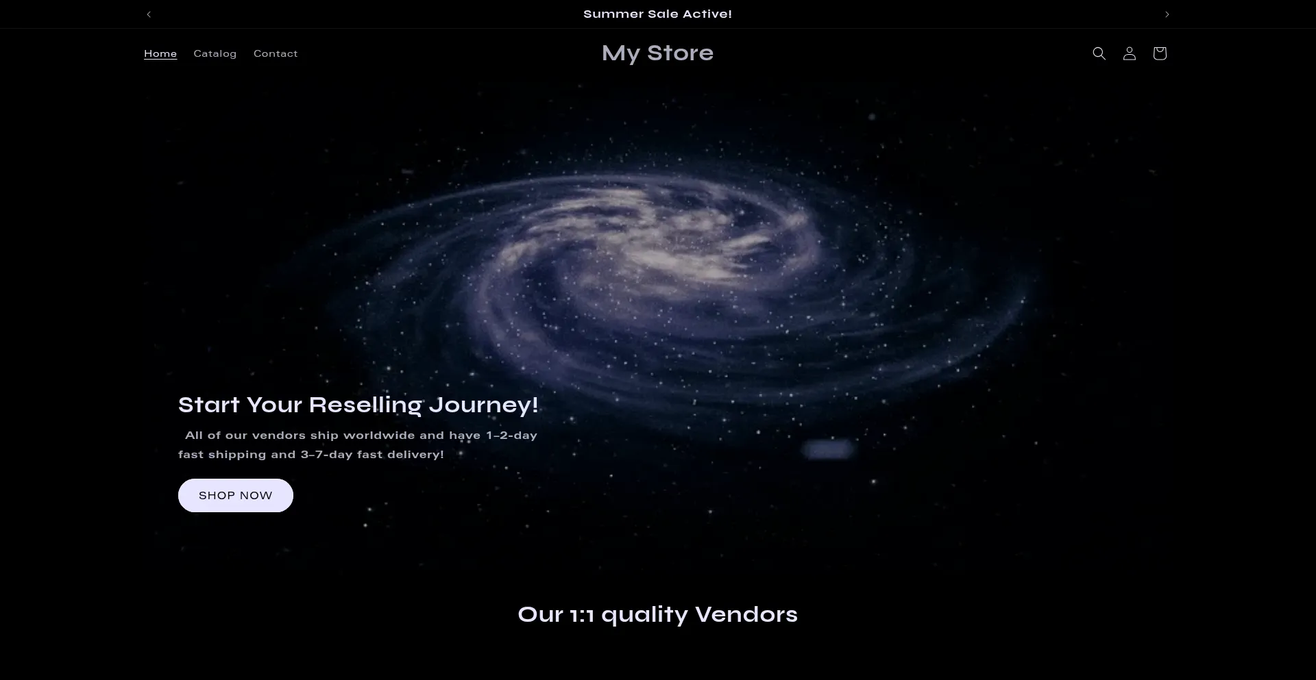 Website screenshot of Resellbuddy.store
