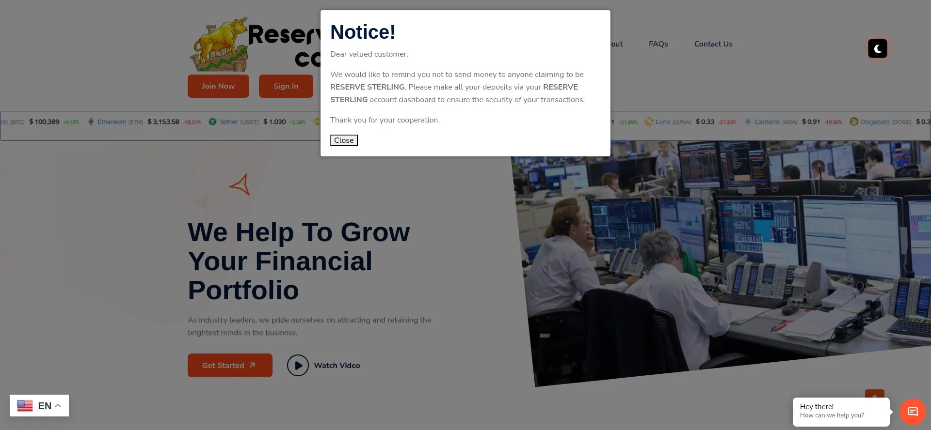 Reservesterlingcapital.com