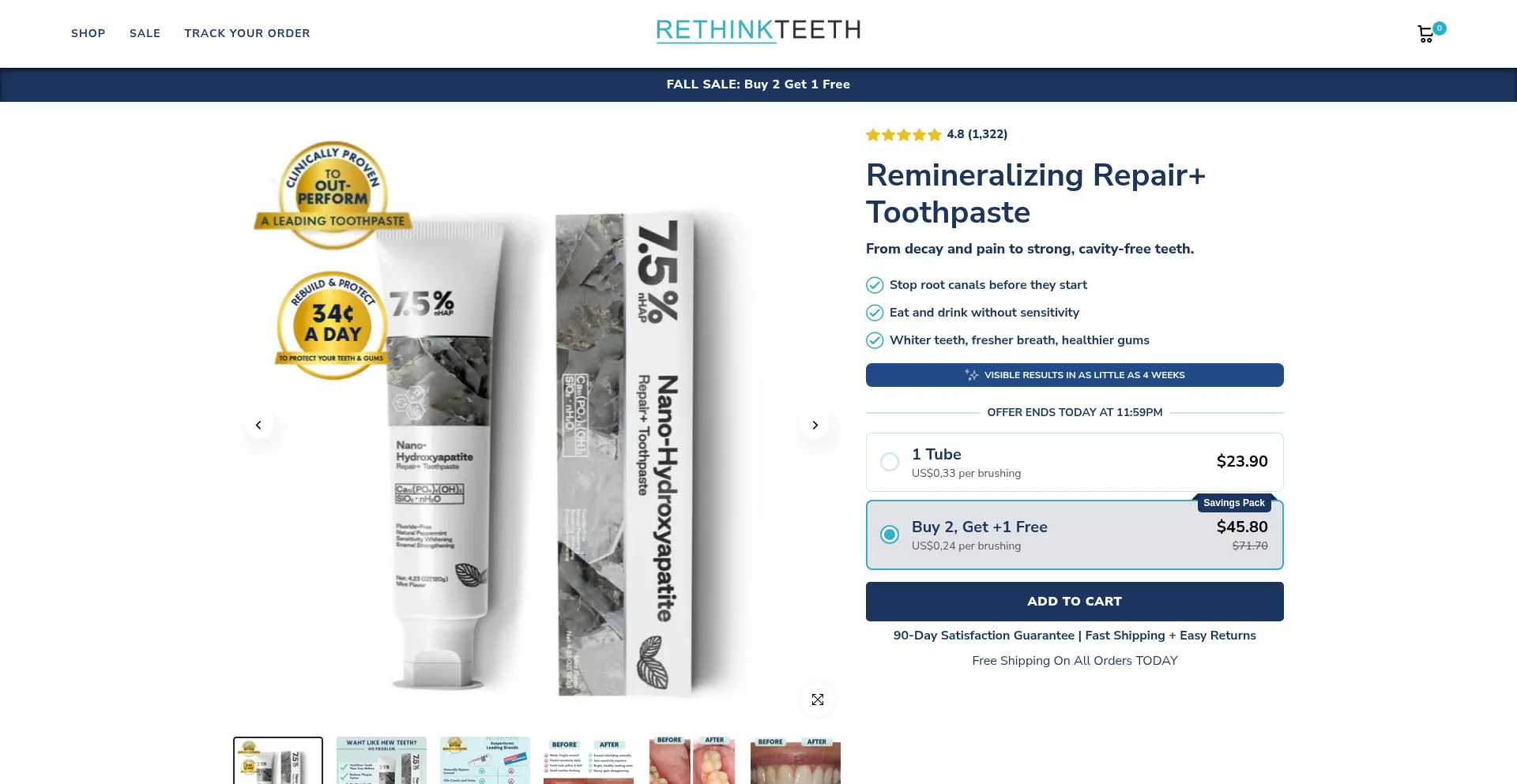 Rethinkteeth.com est-il Sûr et Fiable ?