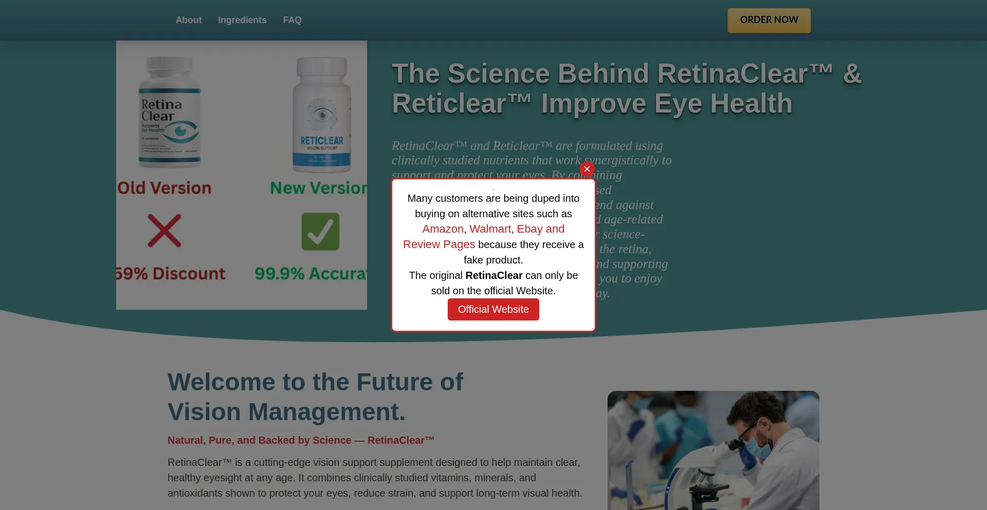 Retinaclearofficials.com