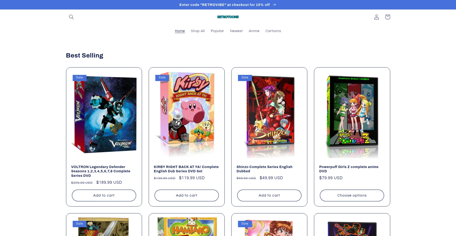 Retrotoonshop.com