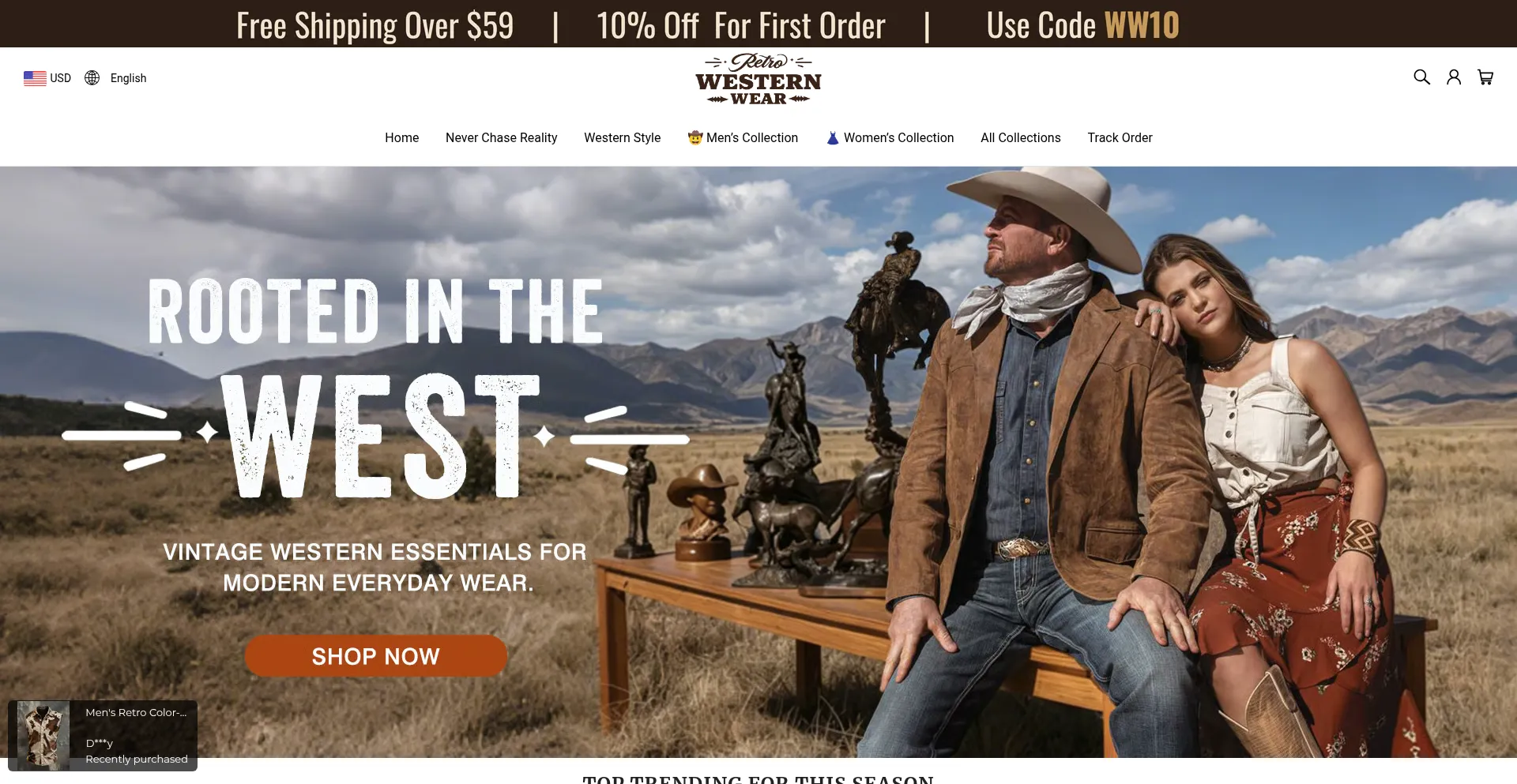 Retrowesternwear.com