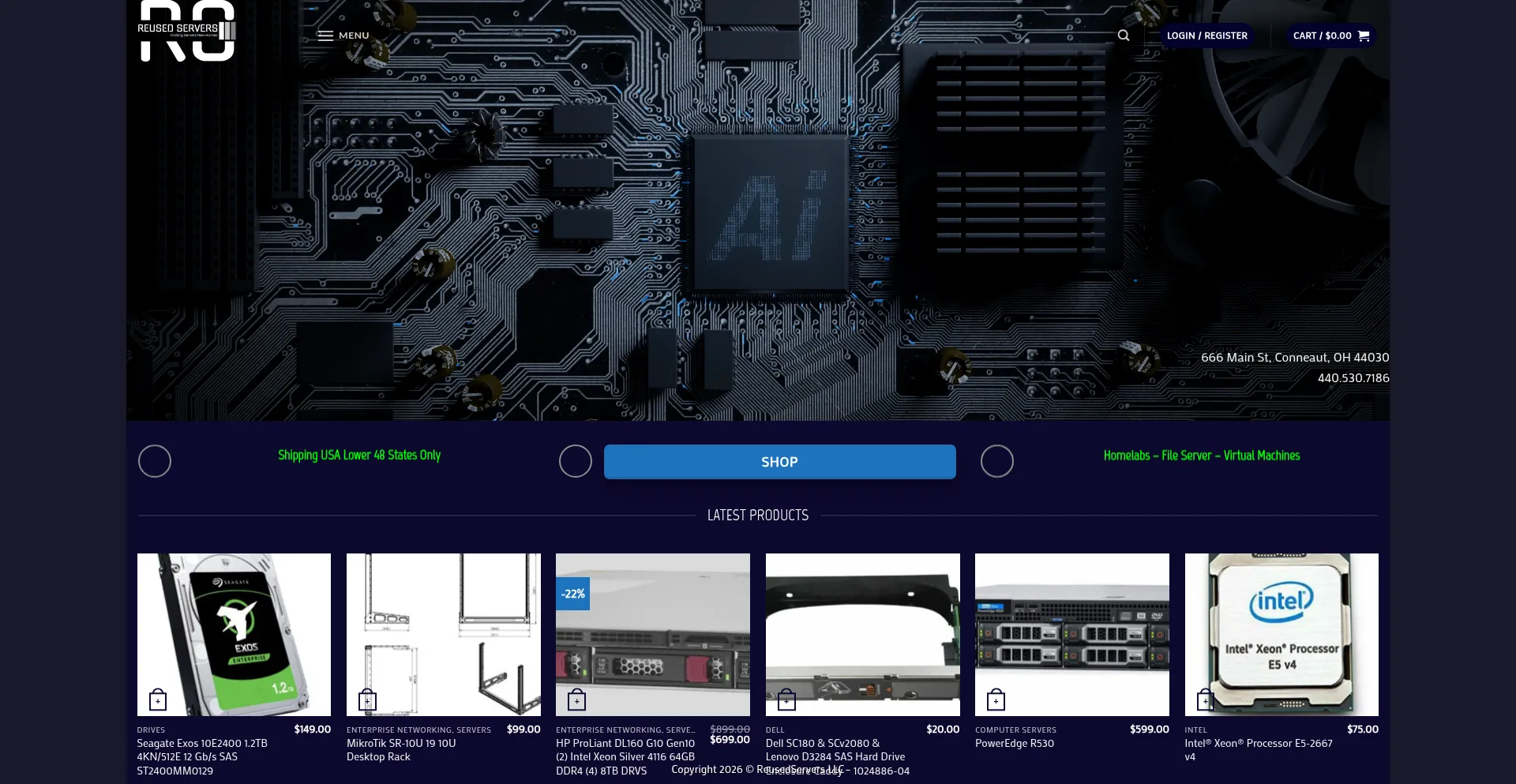 Reusedservers.com