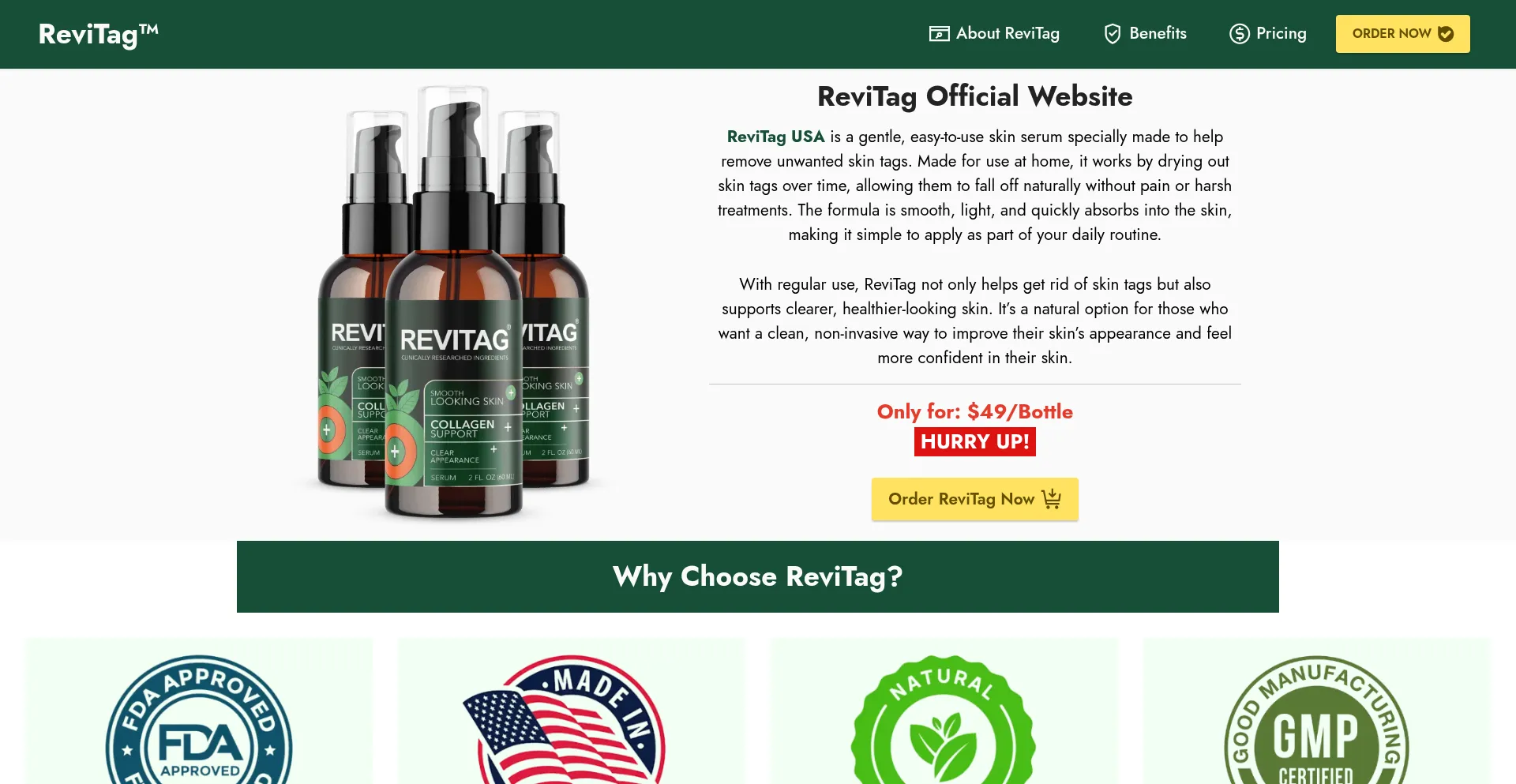 Revitag-skin.us est-il Sûr et Fiable ?
