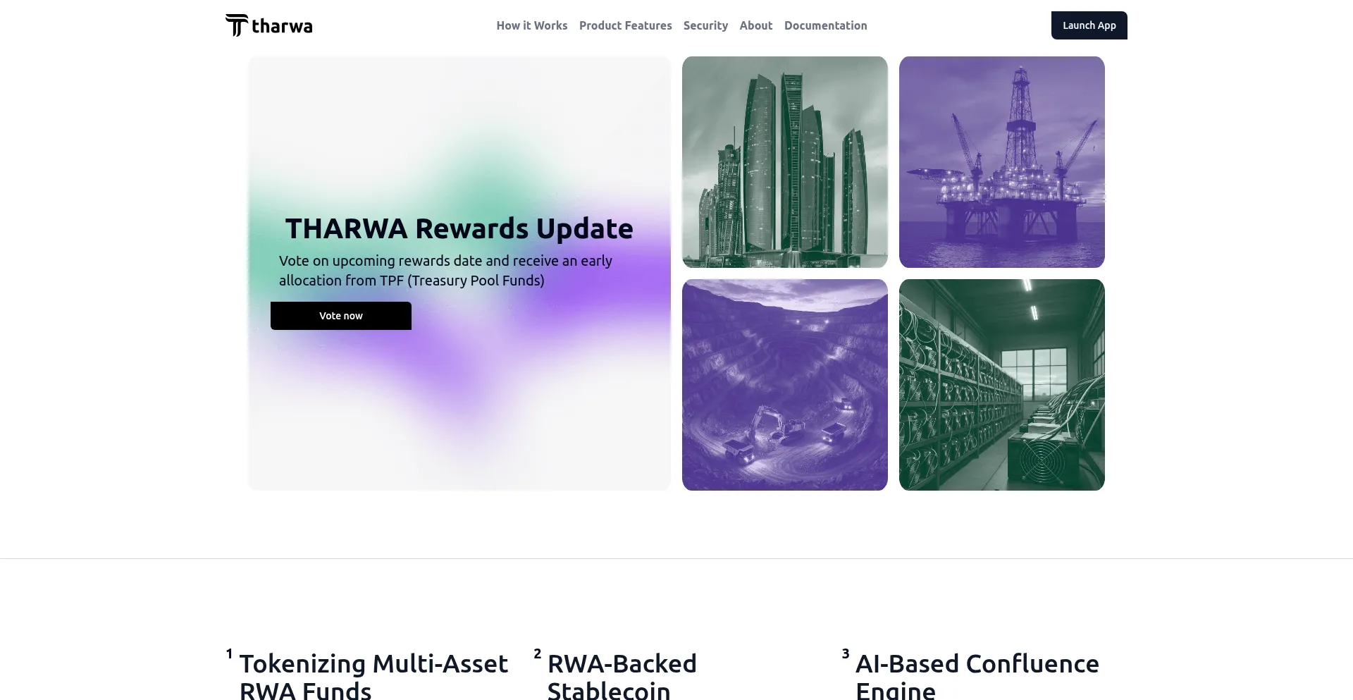 Website screenshot of Rewards-tharwa.com